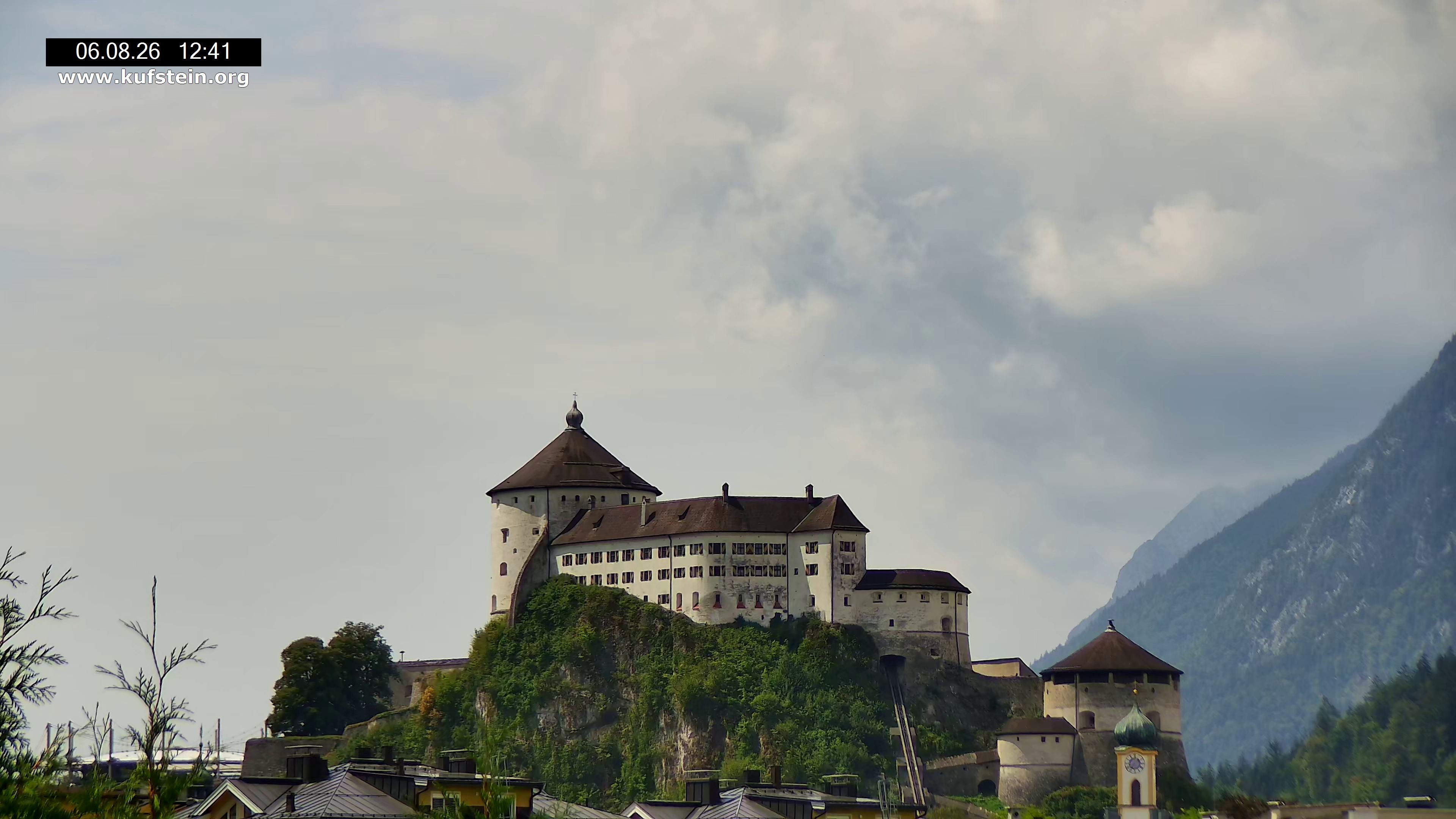Archived image Webcam Kufstein Fortress