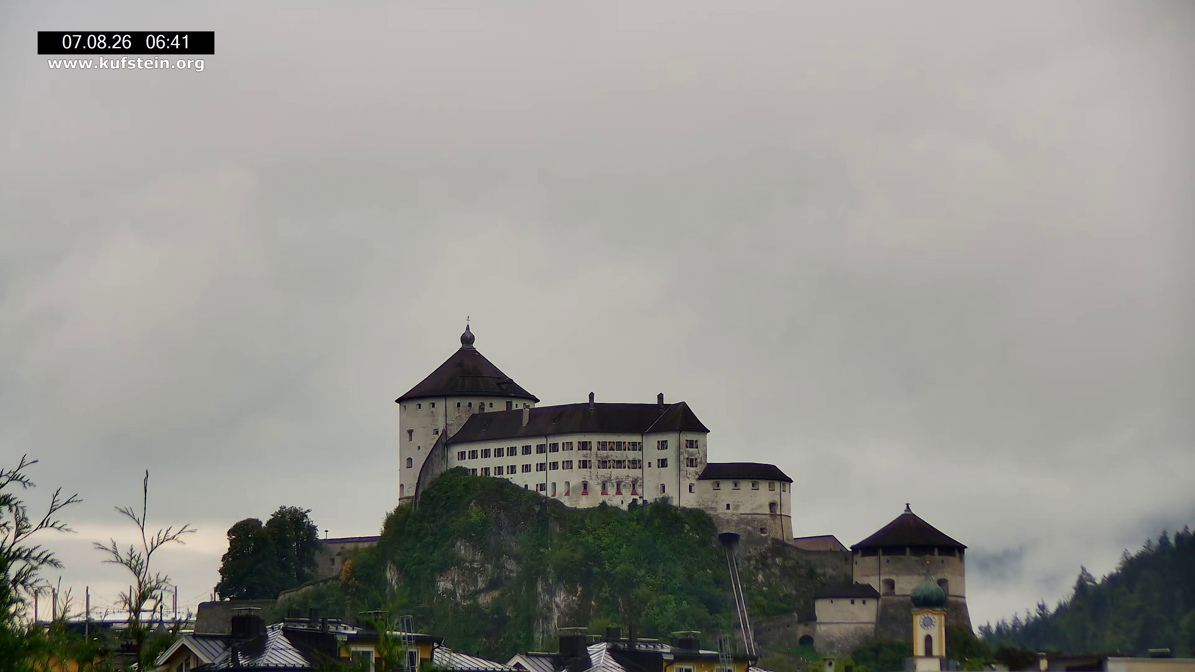 Archiv Foto Webcam Festung Kufstein