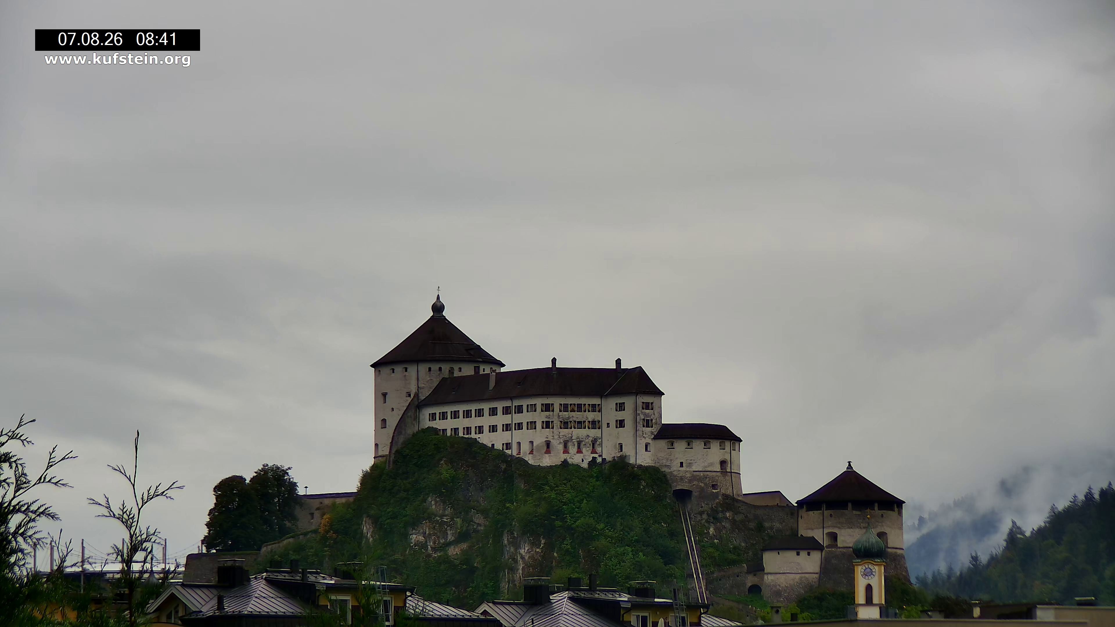 Archiv Foto Webcam Festung Kufstein