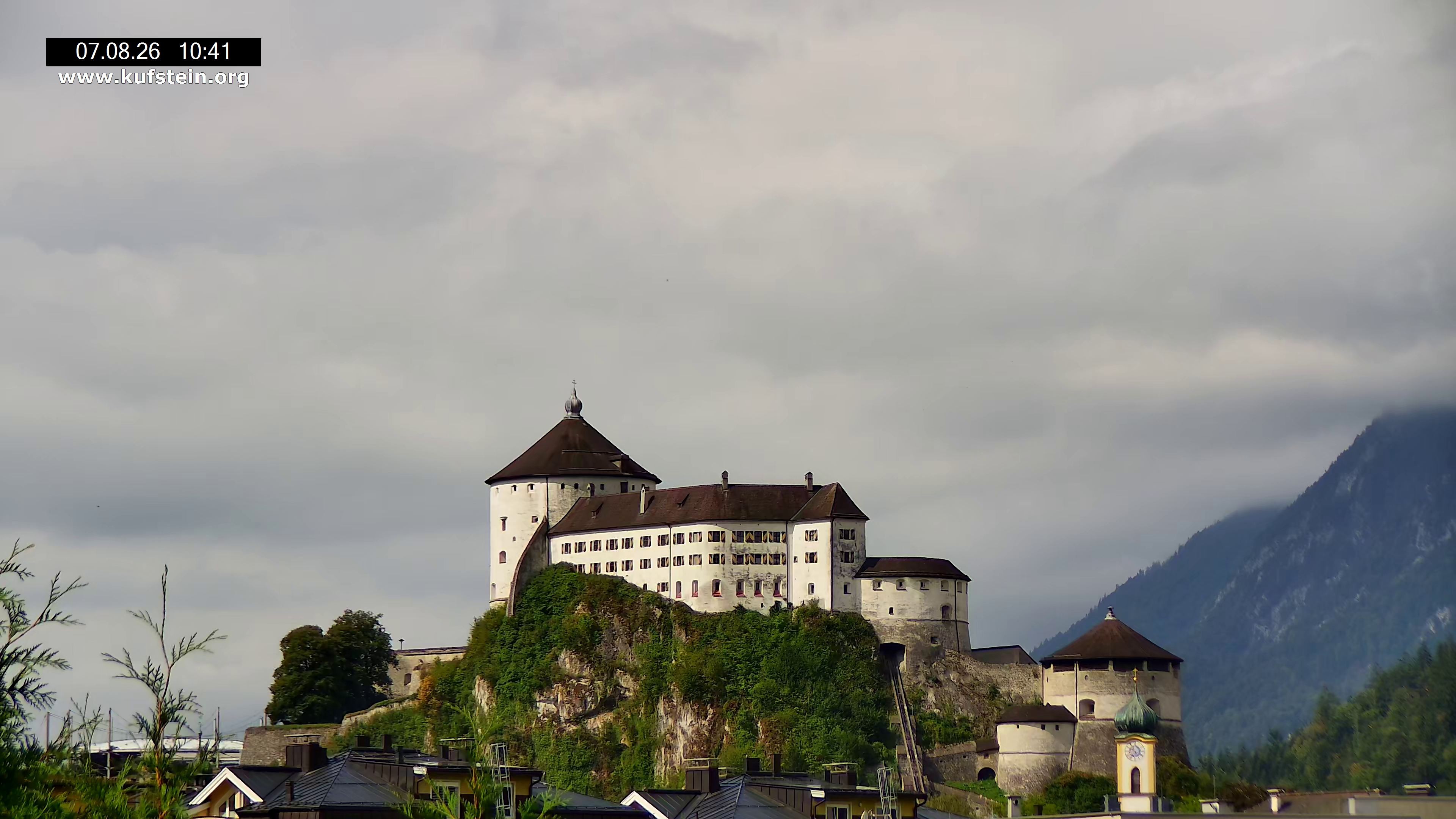 Archiv Foto Webcam Festung Kufstein
