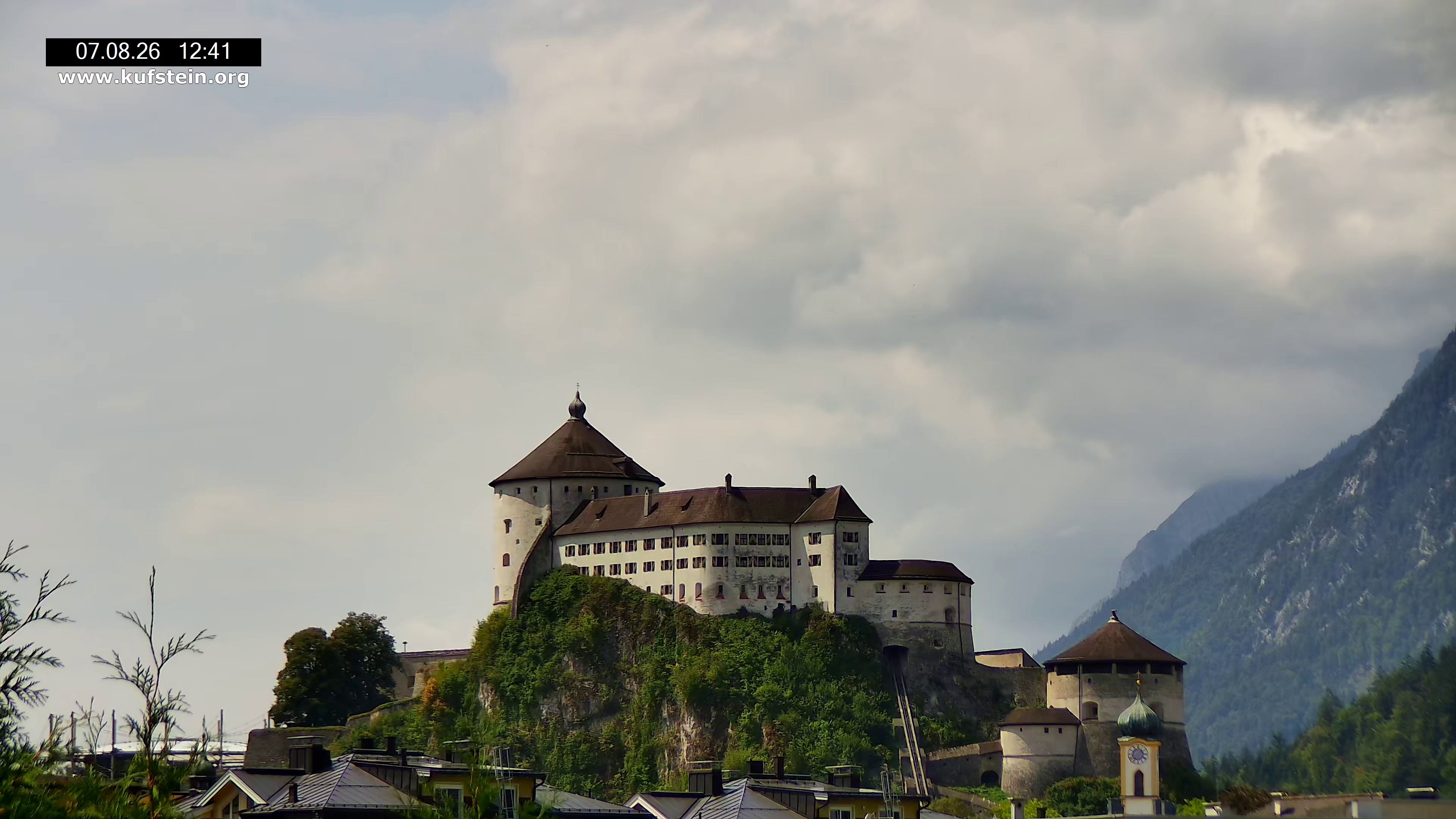 Archiv Foto Webcam Festung Kufstein
