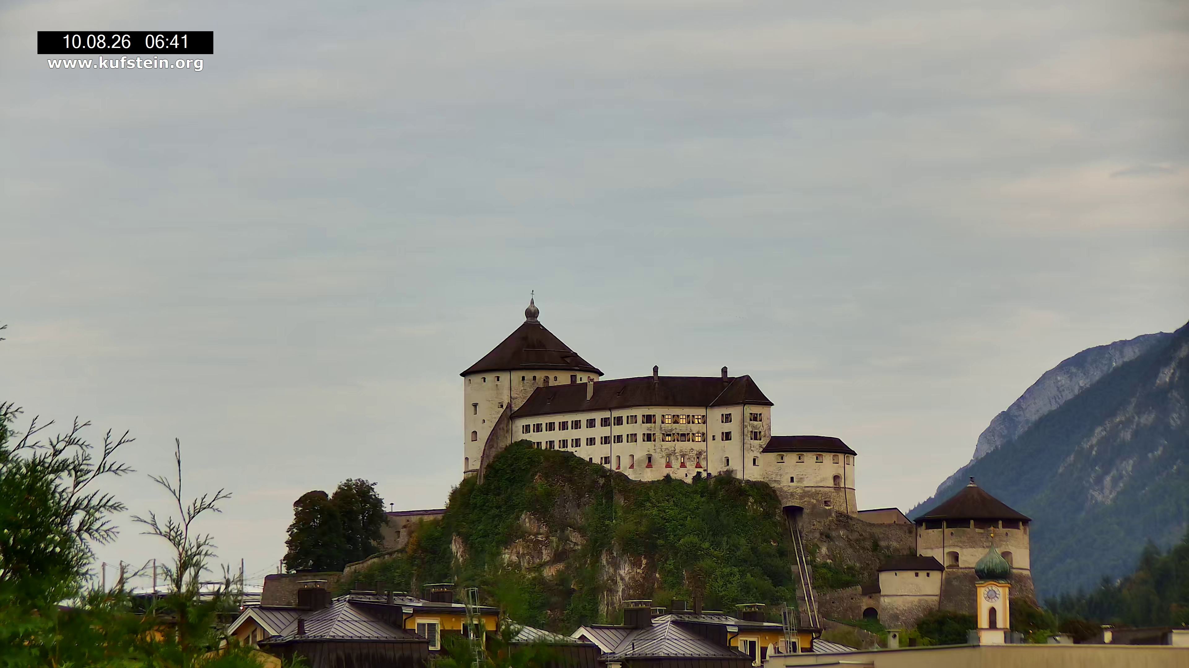 Archiv Foto Webcam Festung Kufstein
