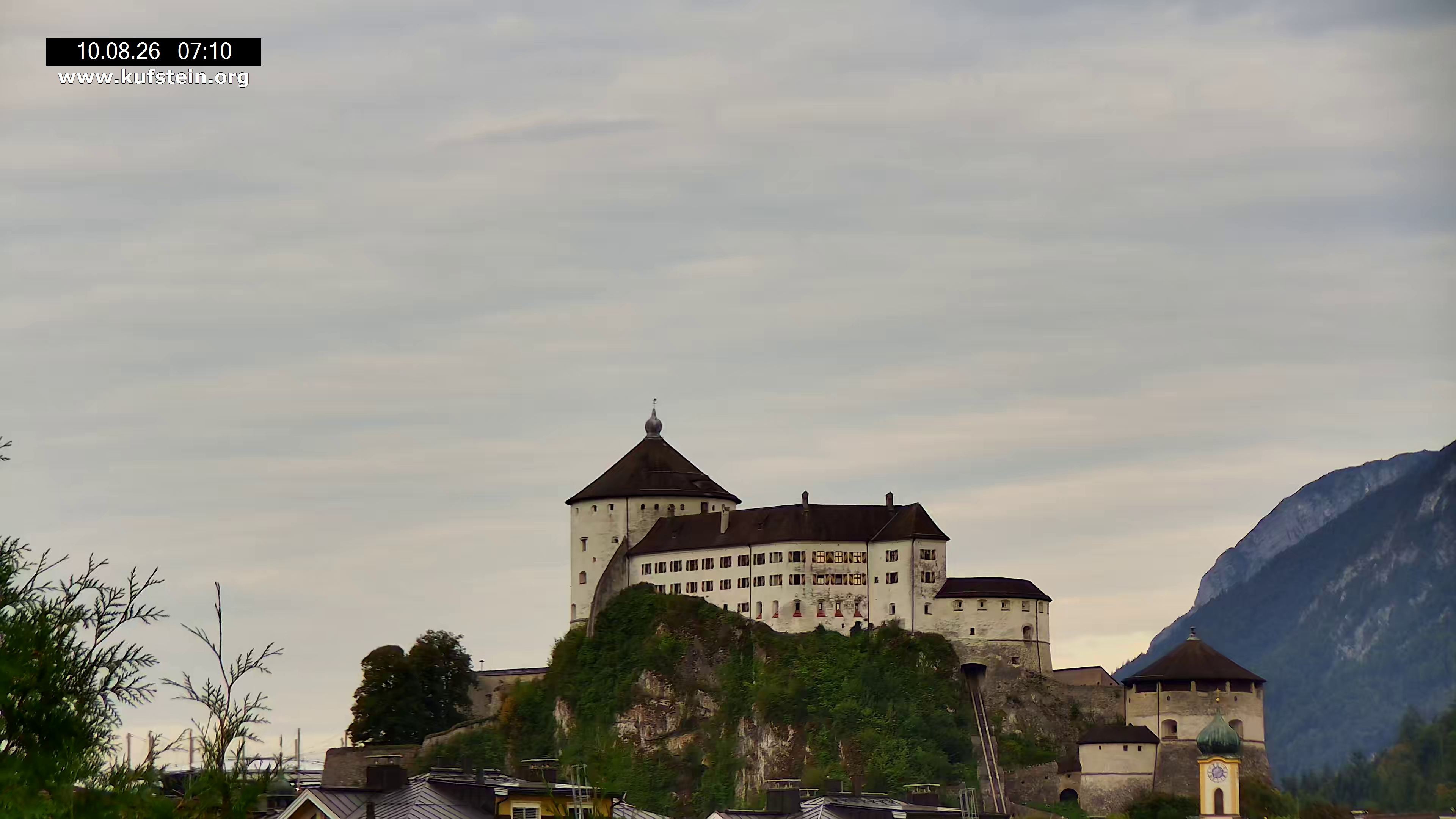 Archiv Foto Webcam Festung Kufstein