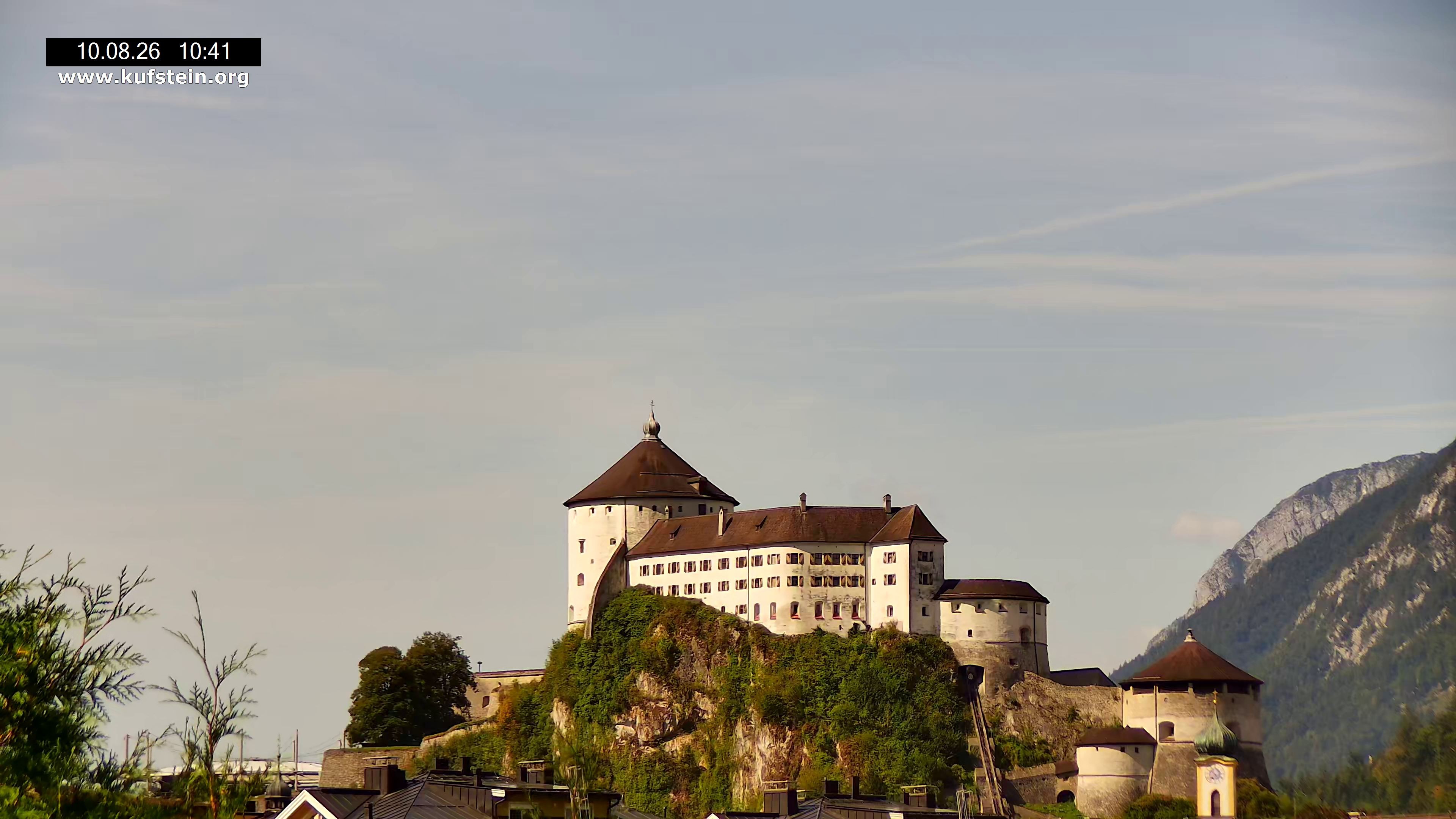 Archiv Foto Webcam Festung Kufstein