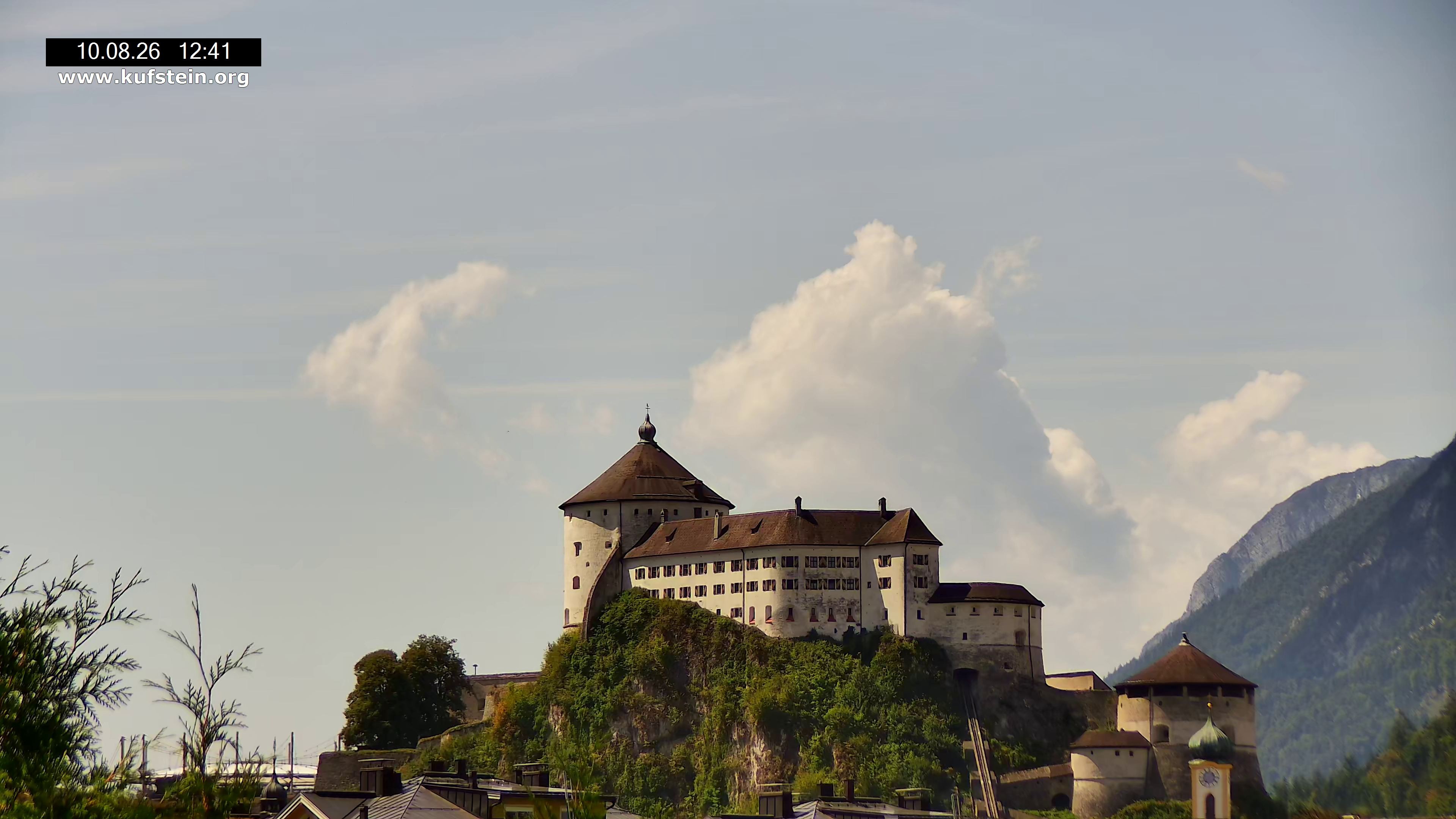 Archiv Foto Webcam Festung Kufstein