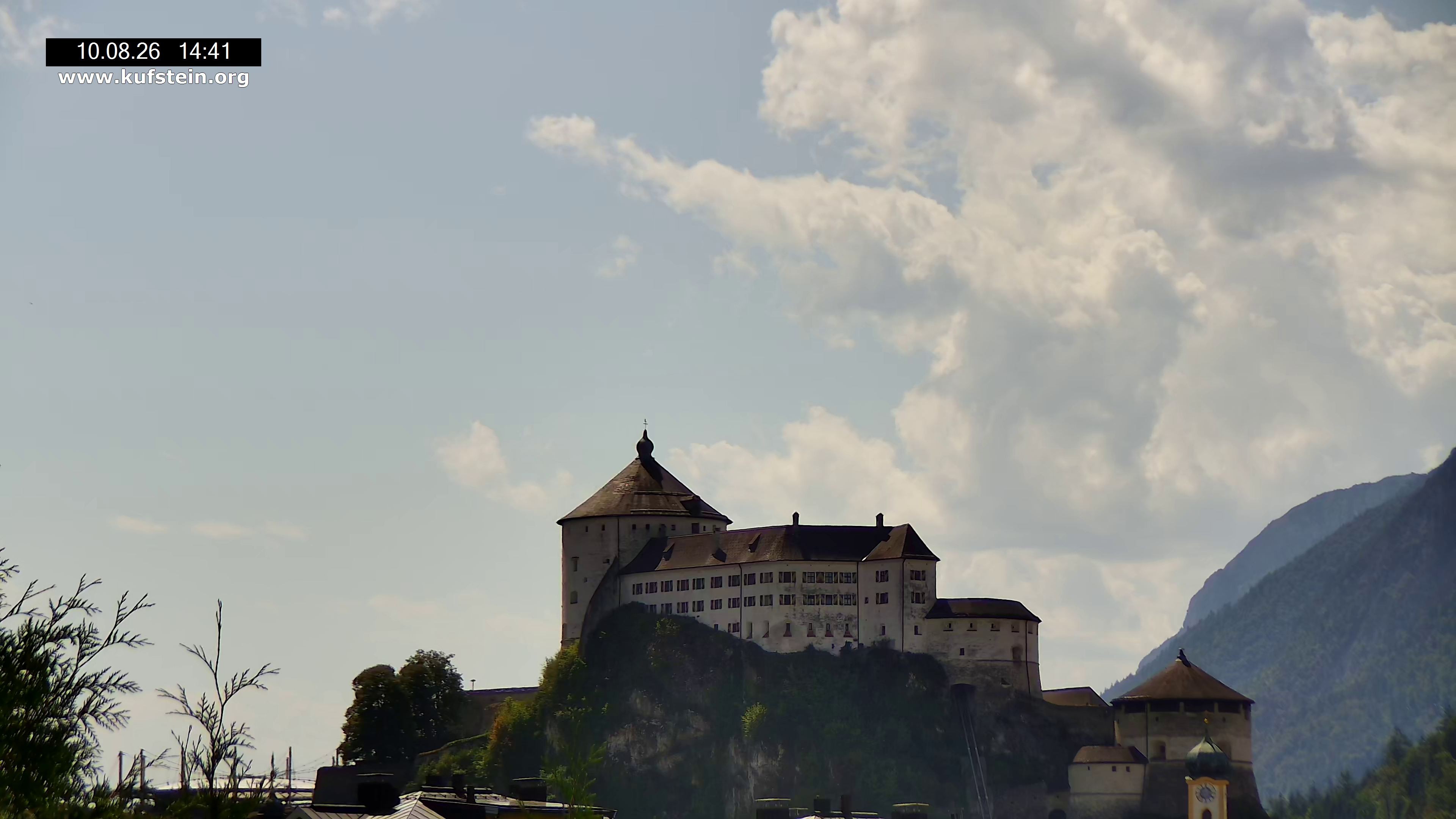Archiv Foto Webcam Festung Kufstein