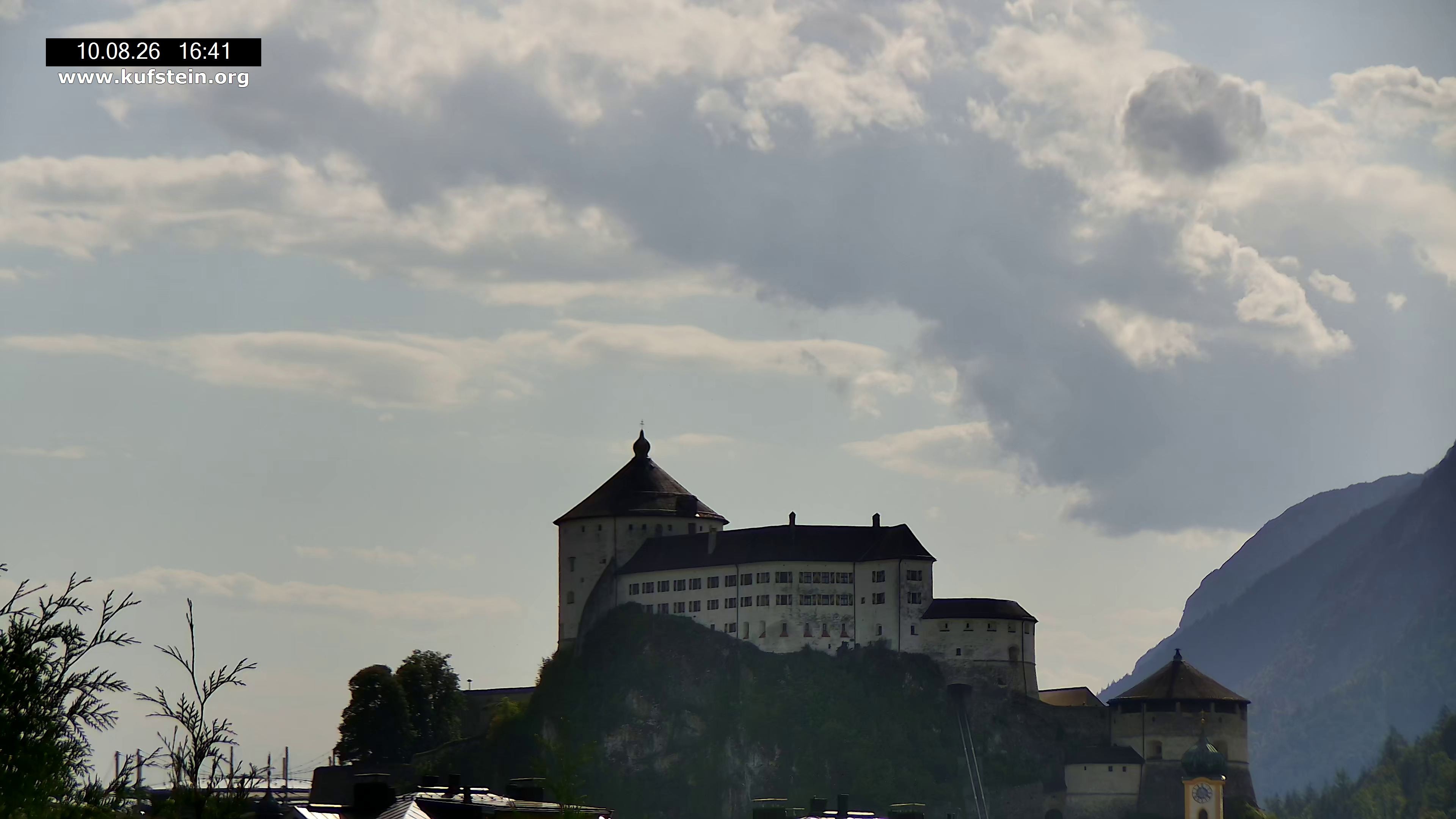 Archiv Foto Webcam Festung Kufstein
