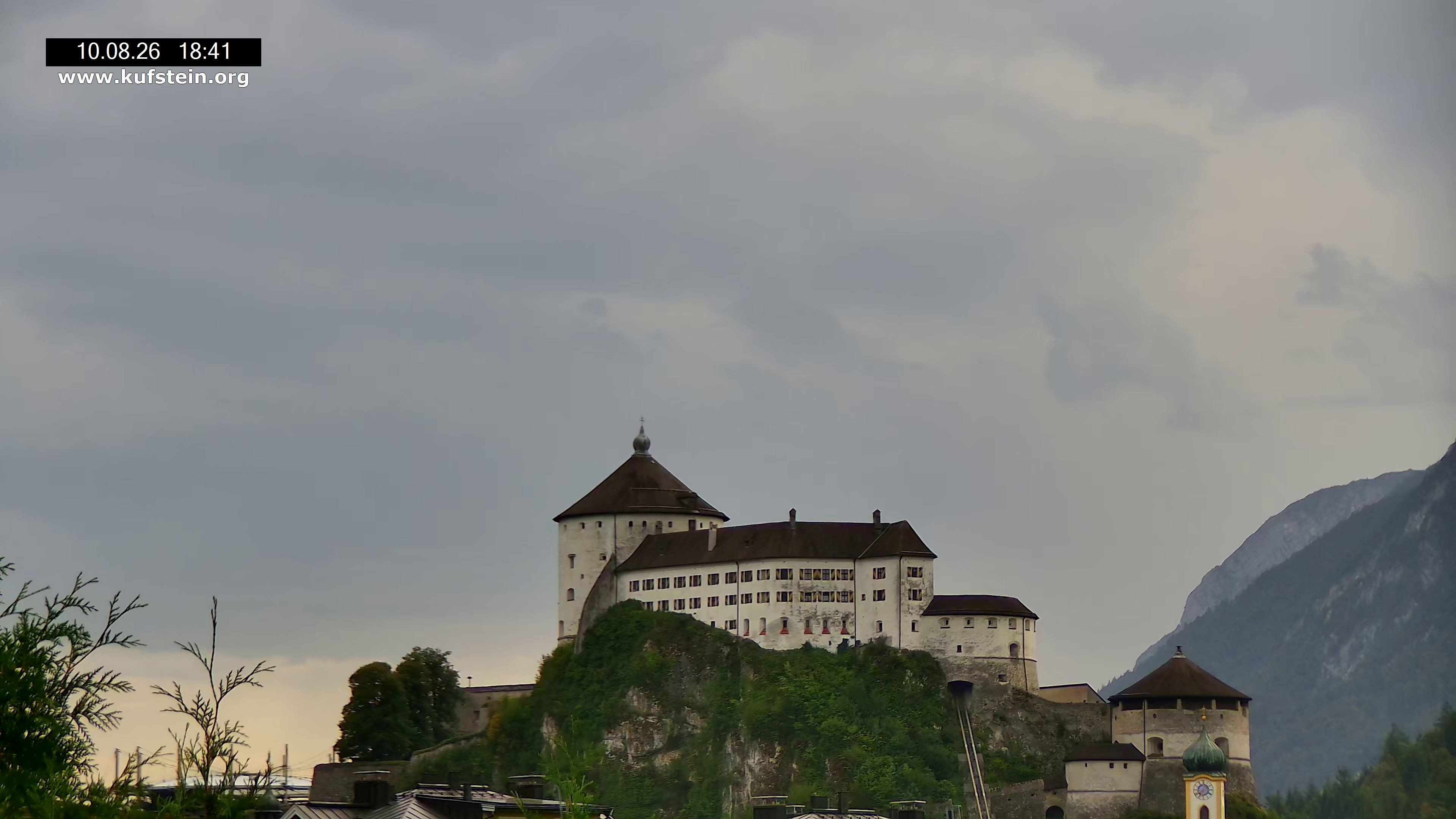 Archived image Webcam Kufstein Fortress
