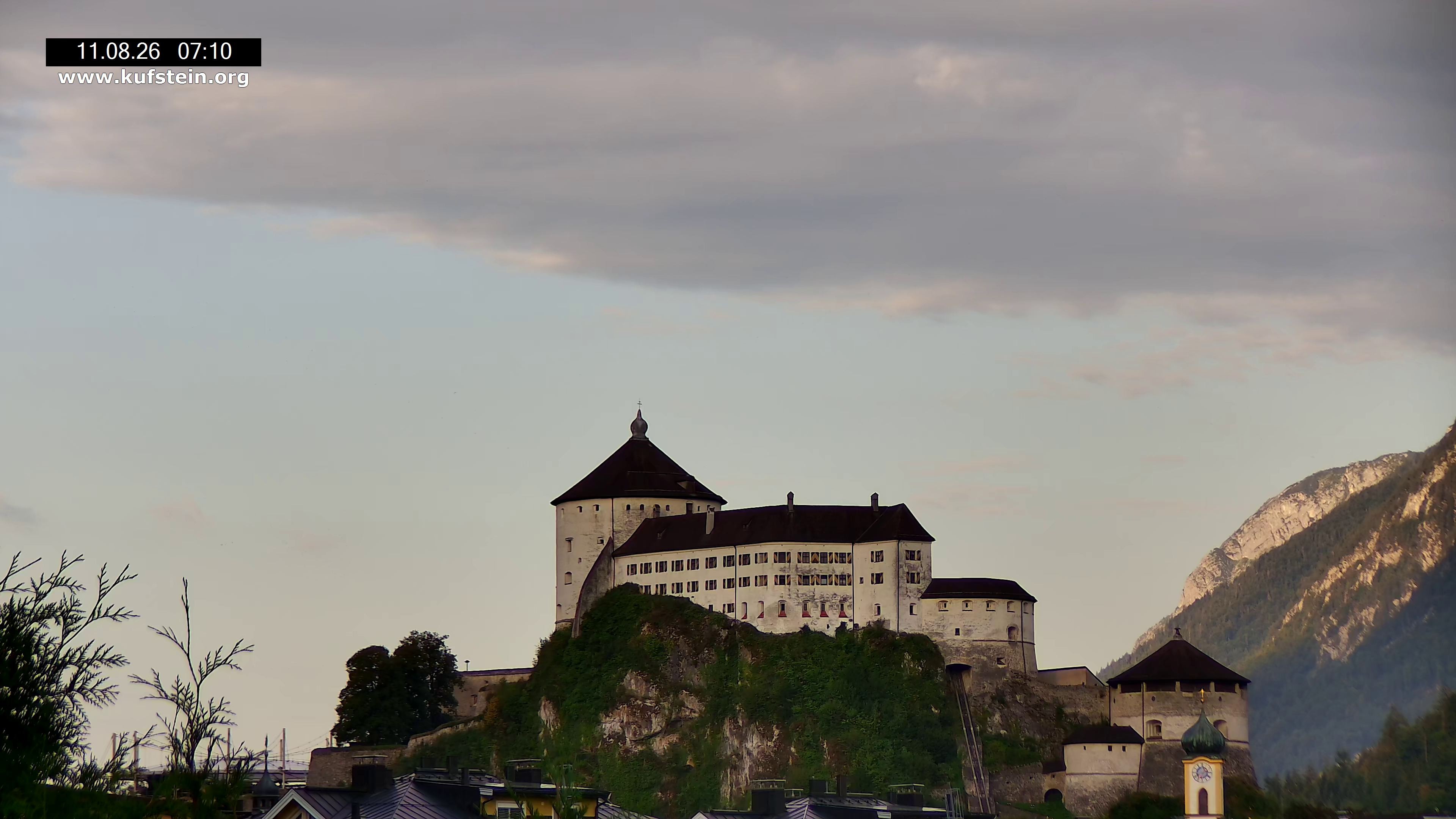 Archiv Foto Webcam Festung Kufstein