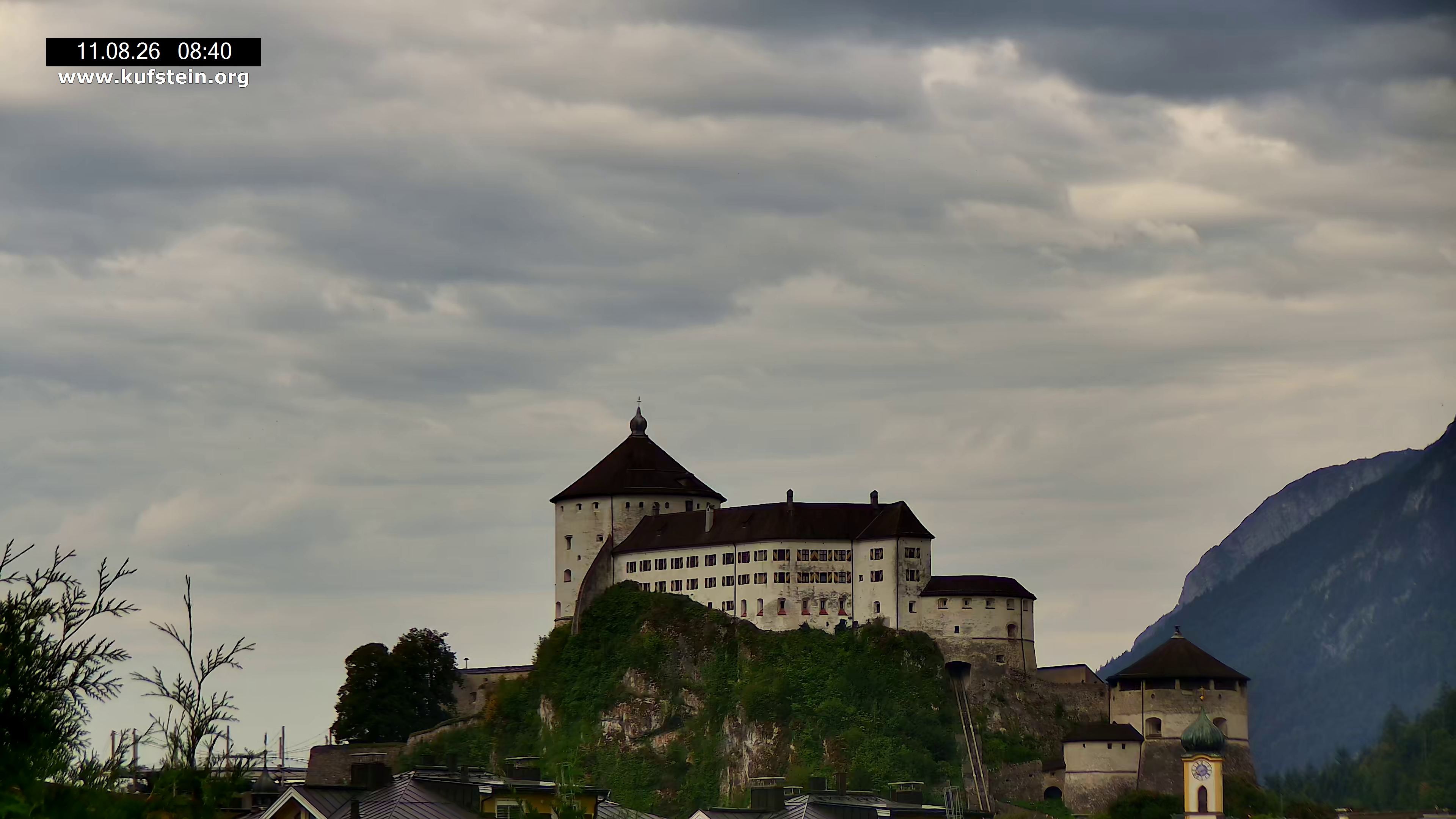 Archiv Foto Webcam Festung Kufstein