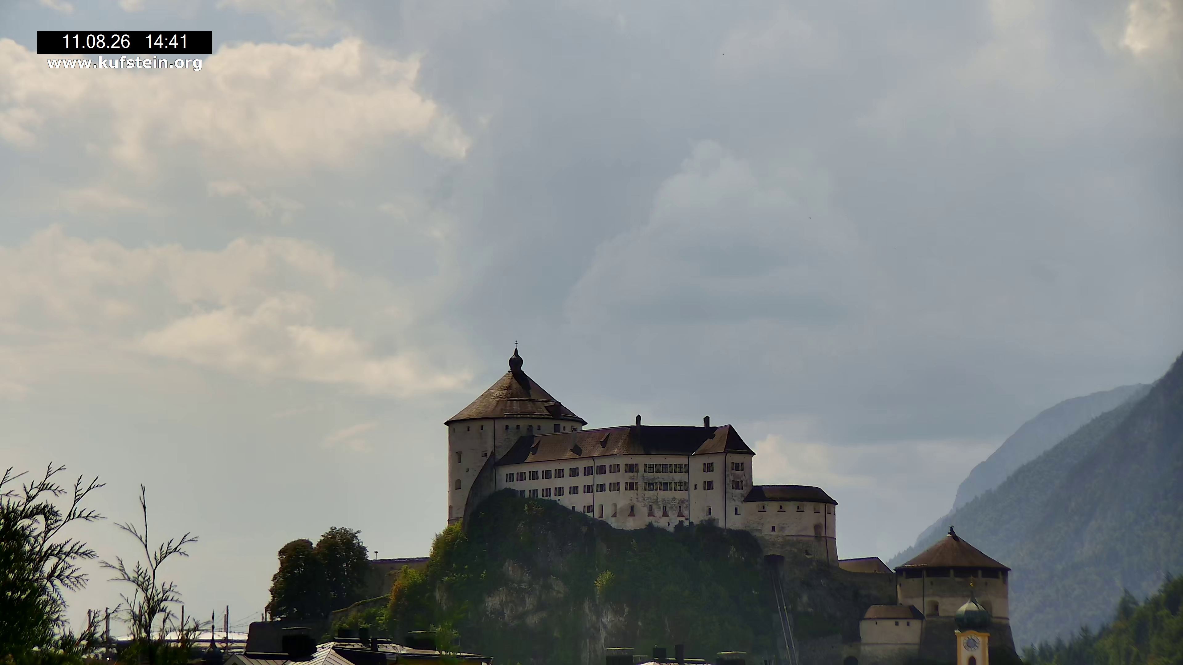 Archiv Foto Webcam Festung Kufstein
