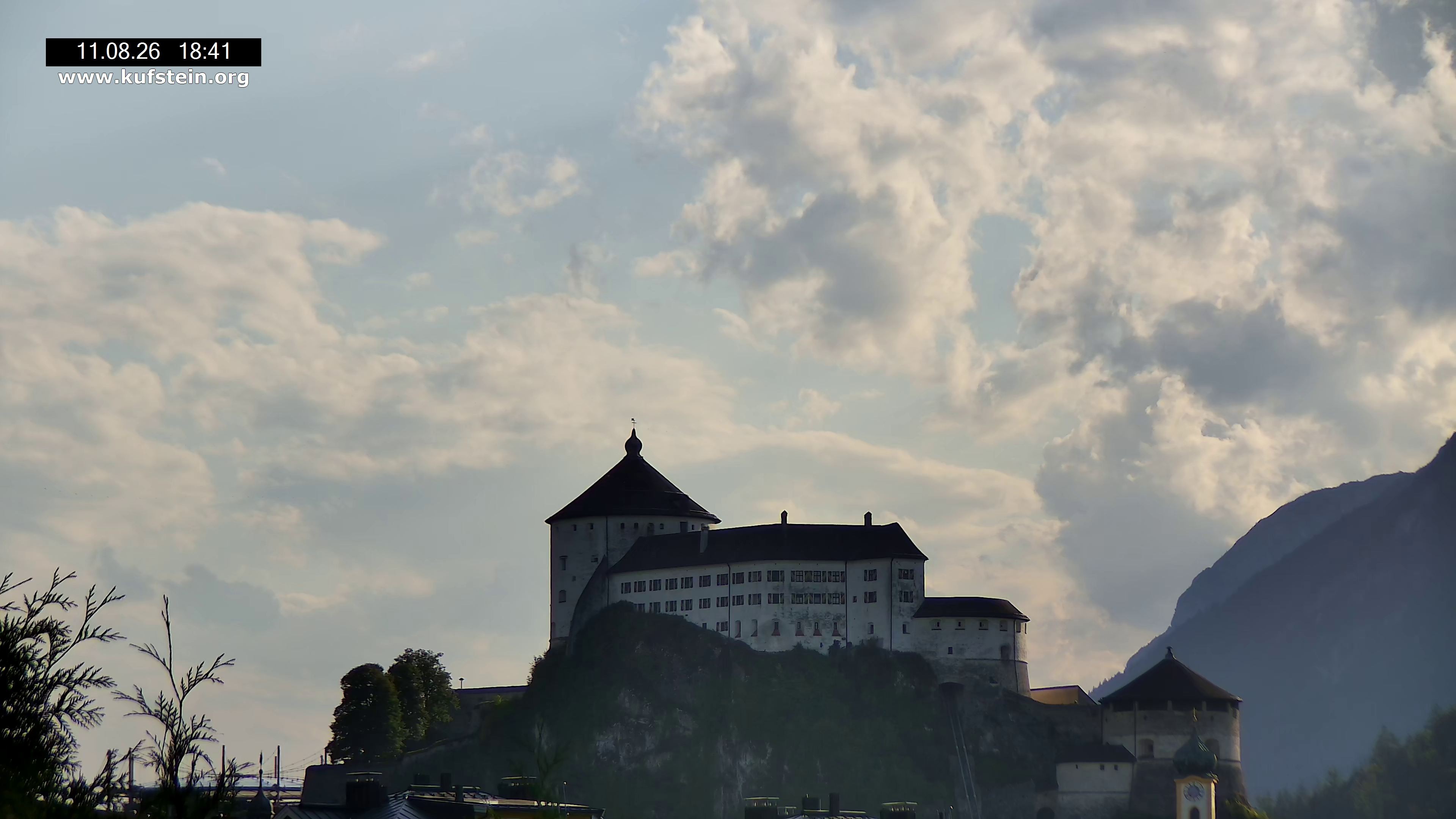 Archiv Foto Webcam Festung Kufstein