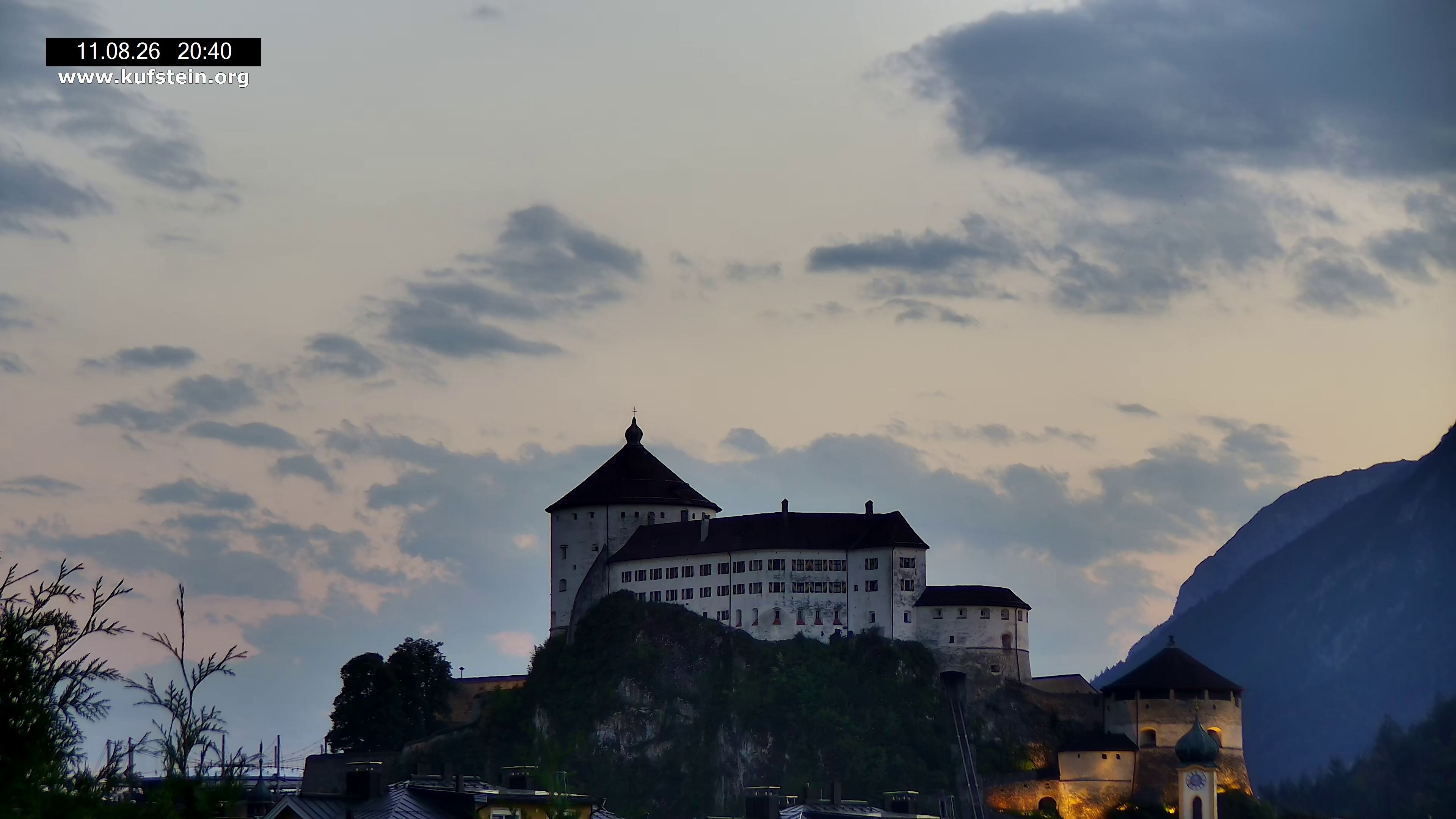 Archiv Foto Webcam Festung Kufstein