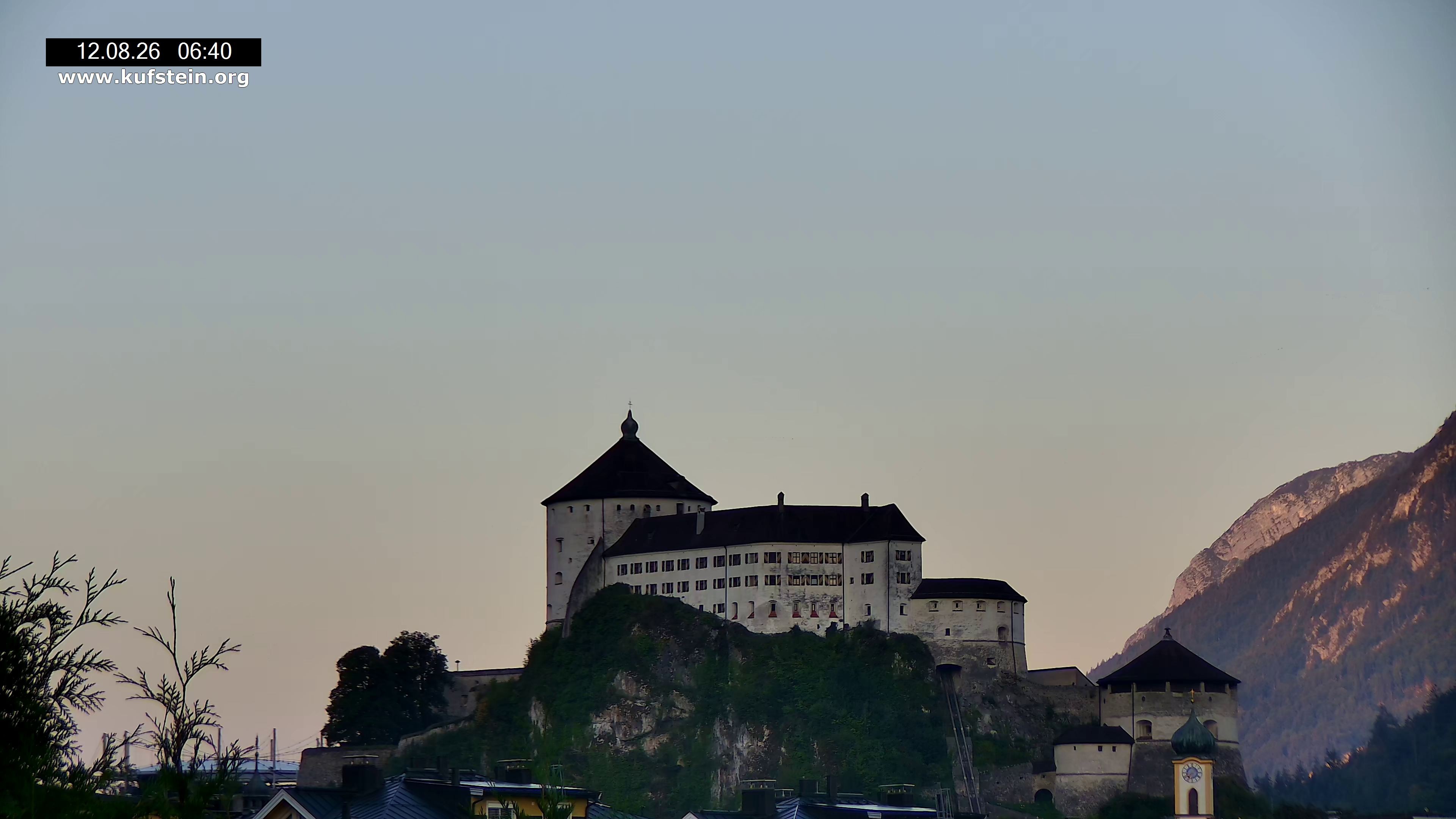 Archiv Foto Webcam Festung Kufstein