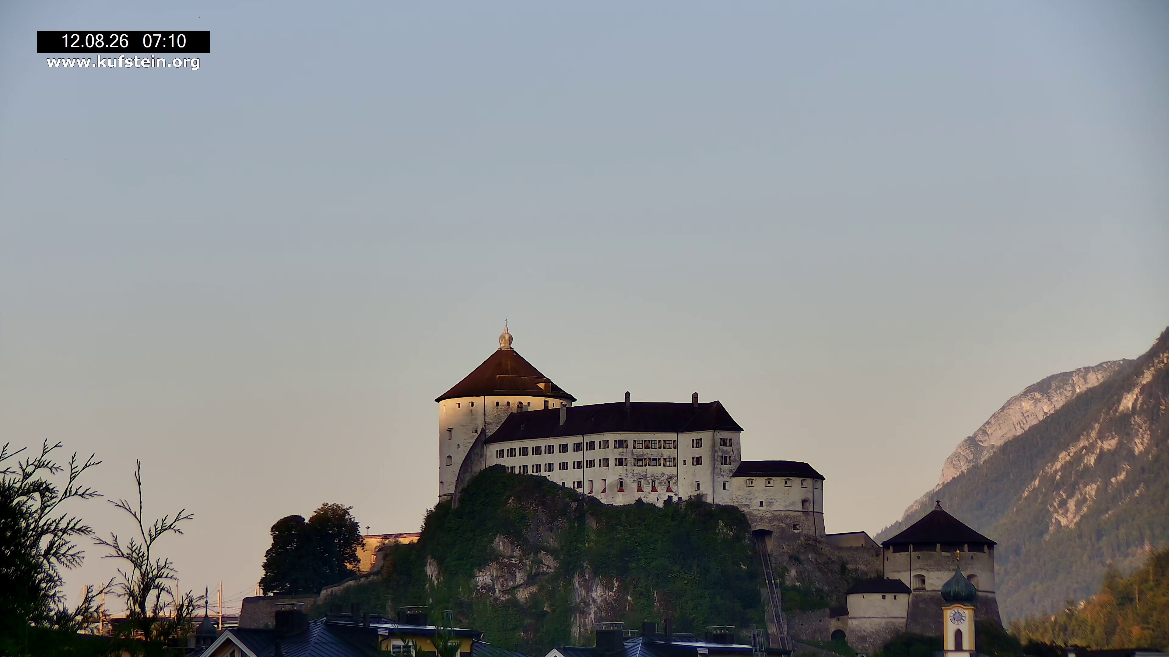 Archiv Foto Webcam Festung Kufstein