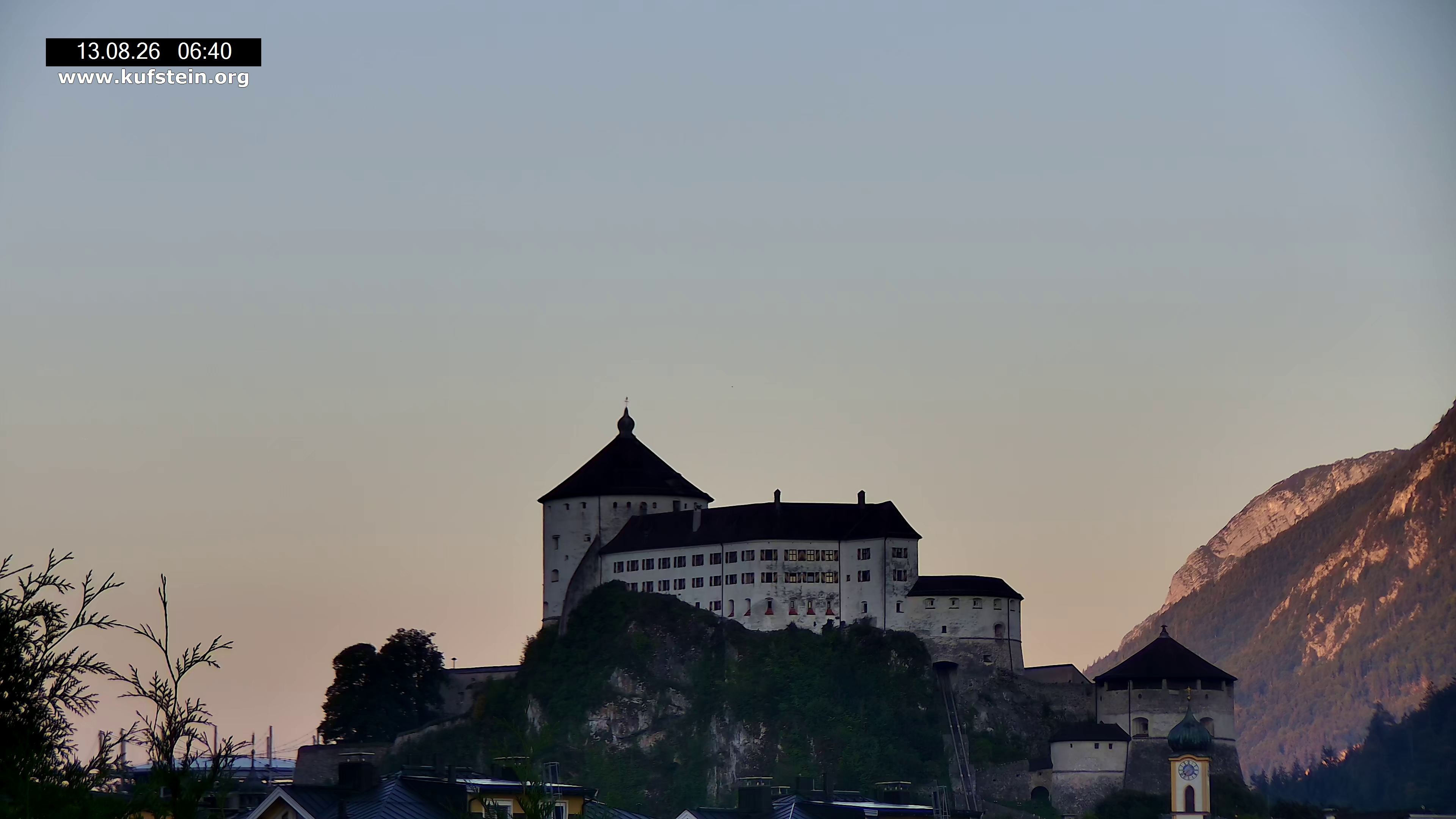Archiv Foto Webcam Festung Kufstein