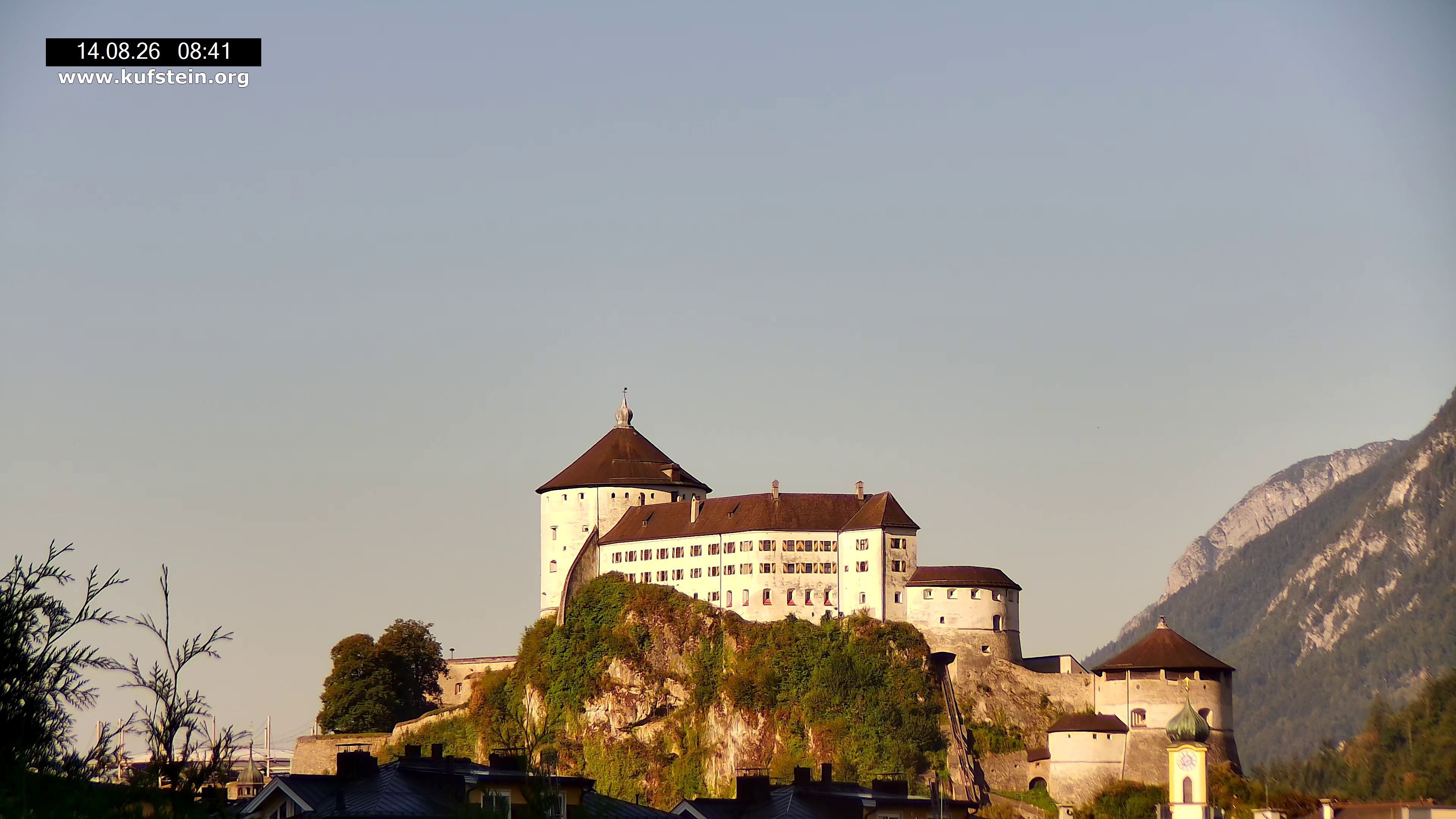 Archived image Webcam Kufstein Fortress