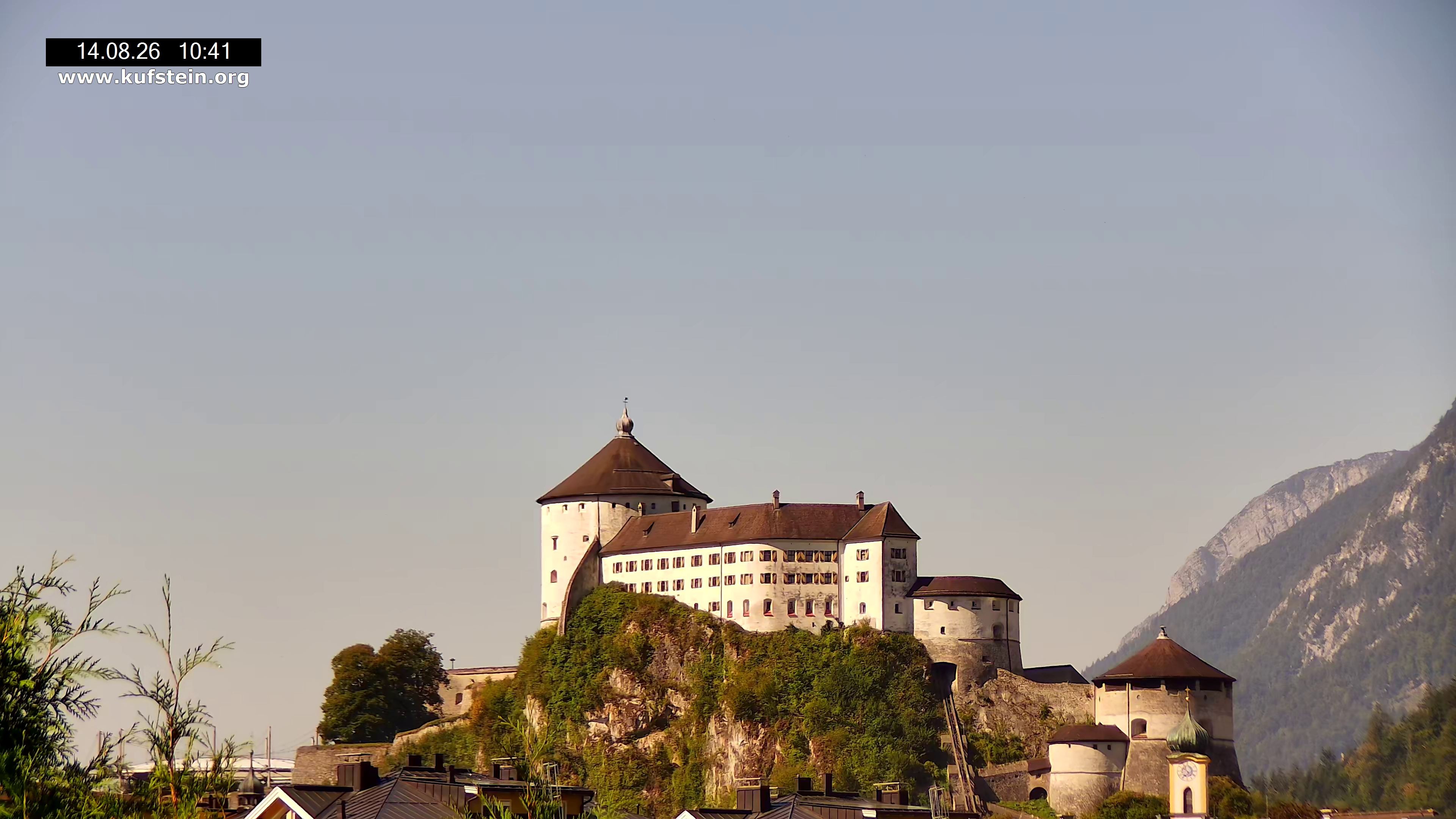 Archived image Webcam Kufstein Fortress