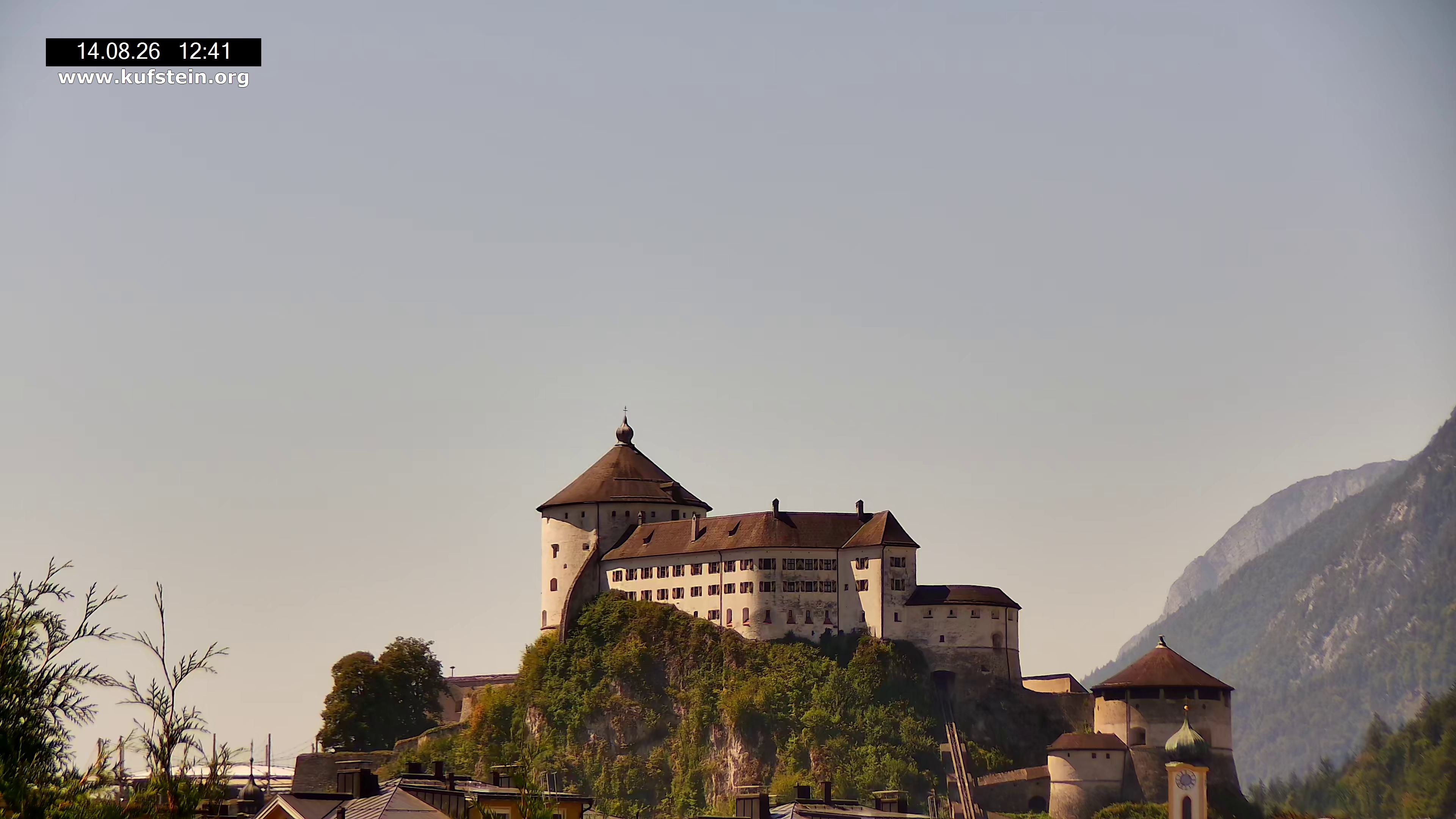 Archived image Webcam Kufstein Fortress