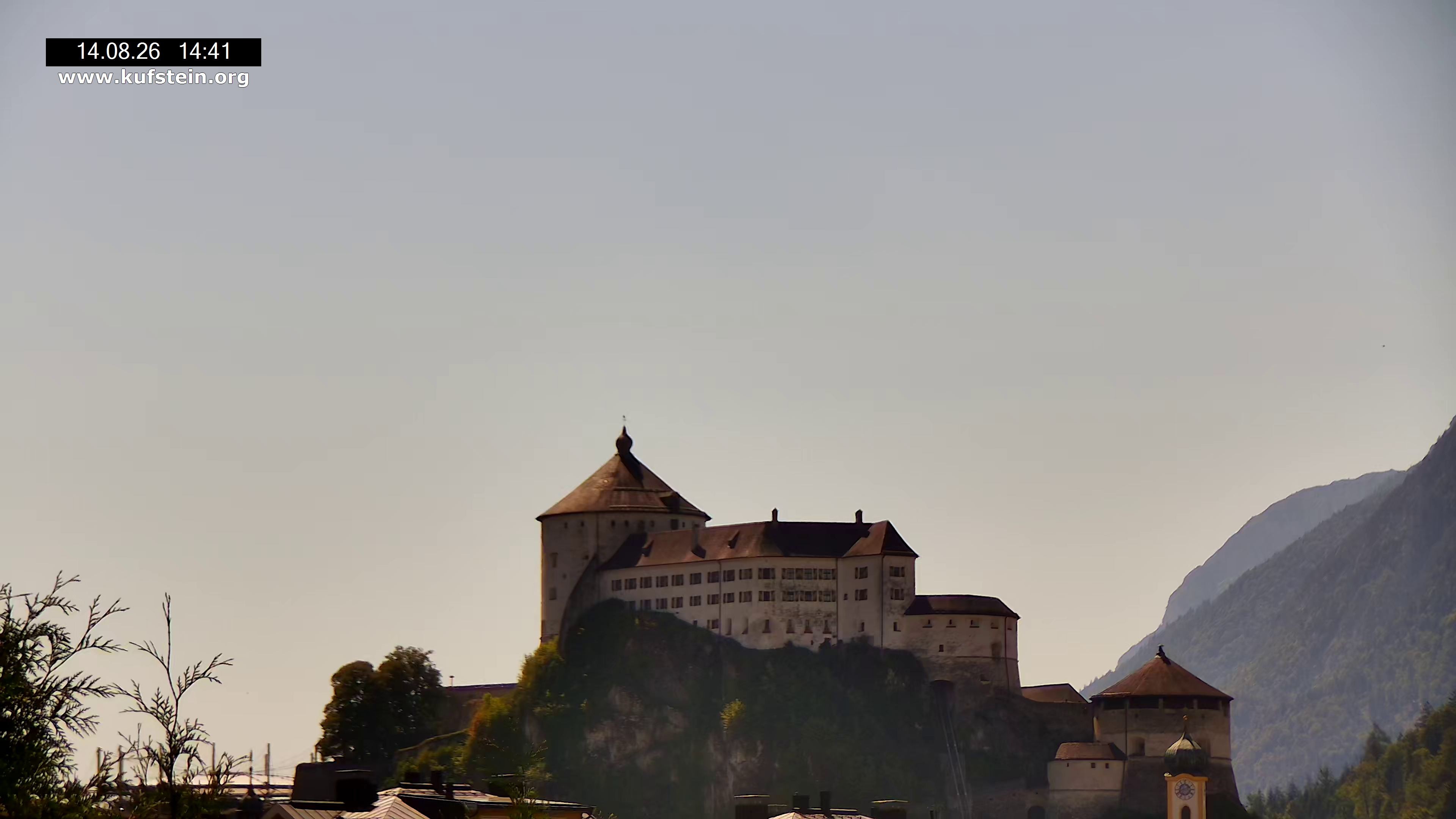 Archived image Webcam Kufstein Fortress