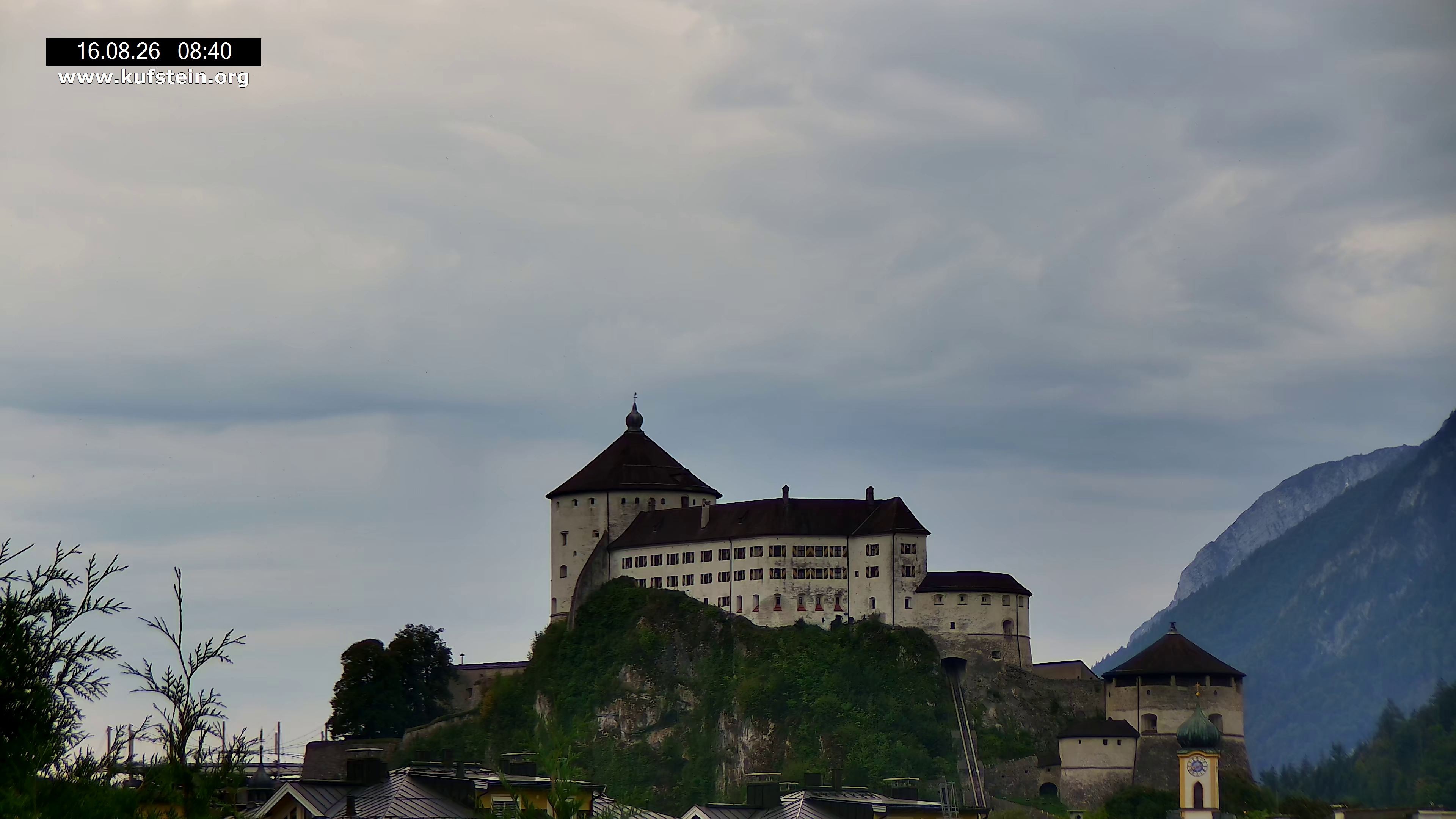 Archiv Foto Webcam Festung Kufstein
