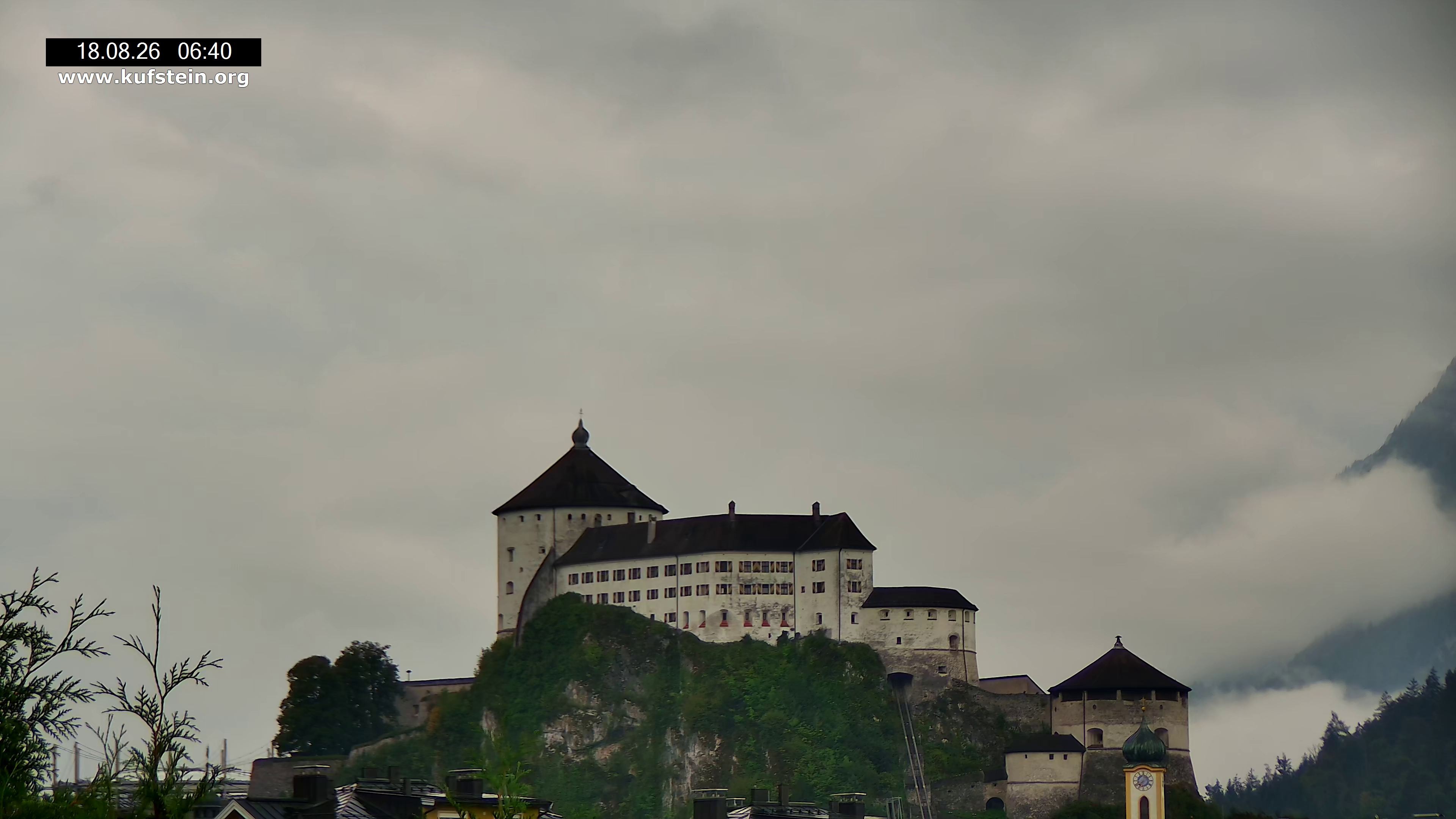 Archiv Foto Webcam Festung Kufstein