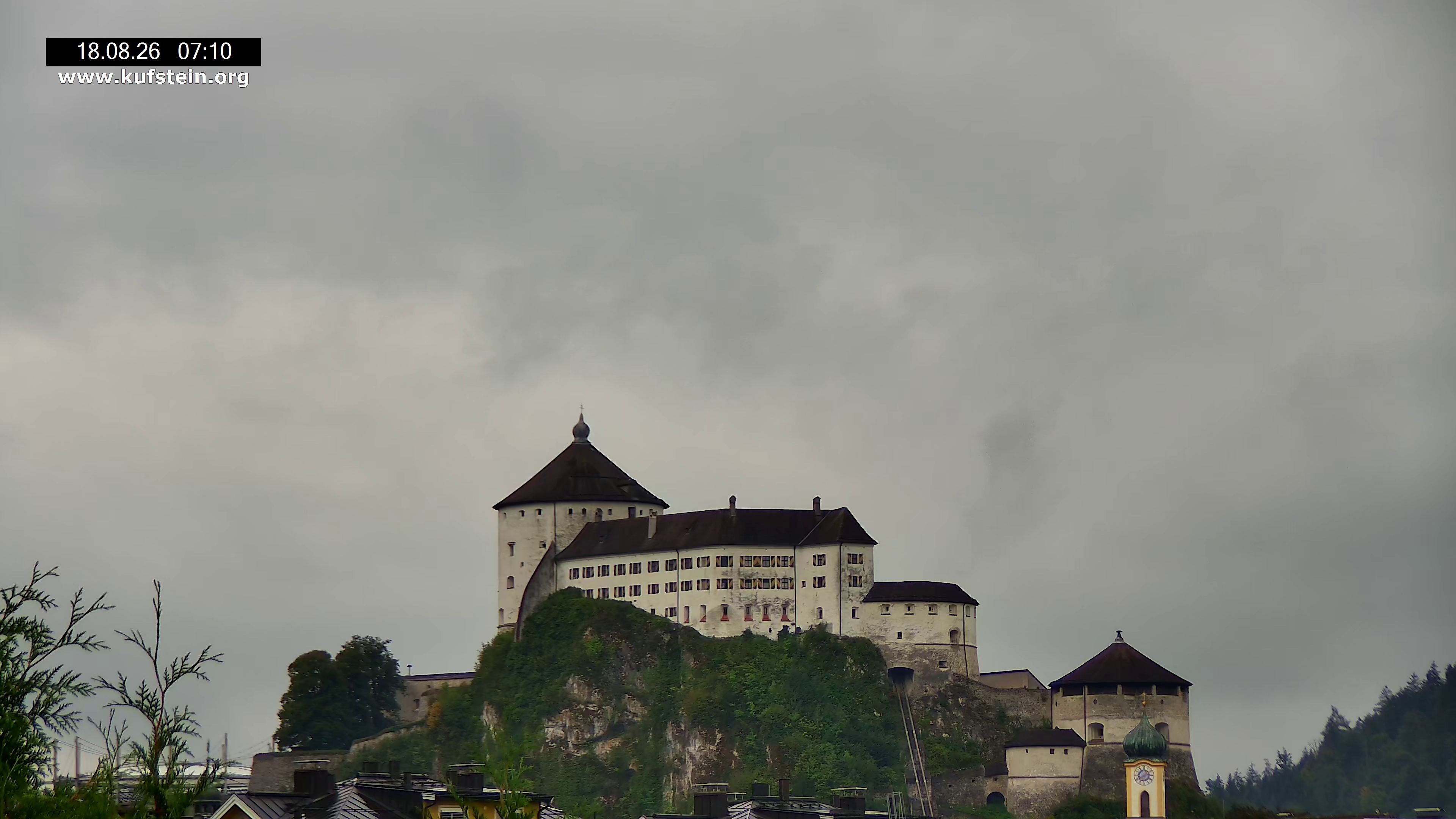 Archiv Foto Webcam Festung Kufstein