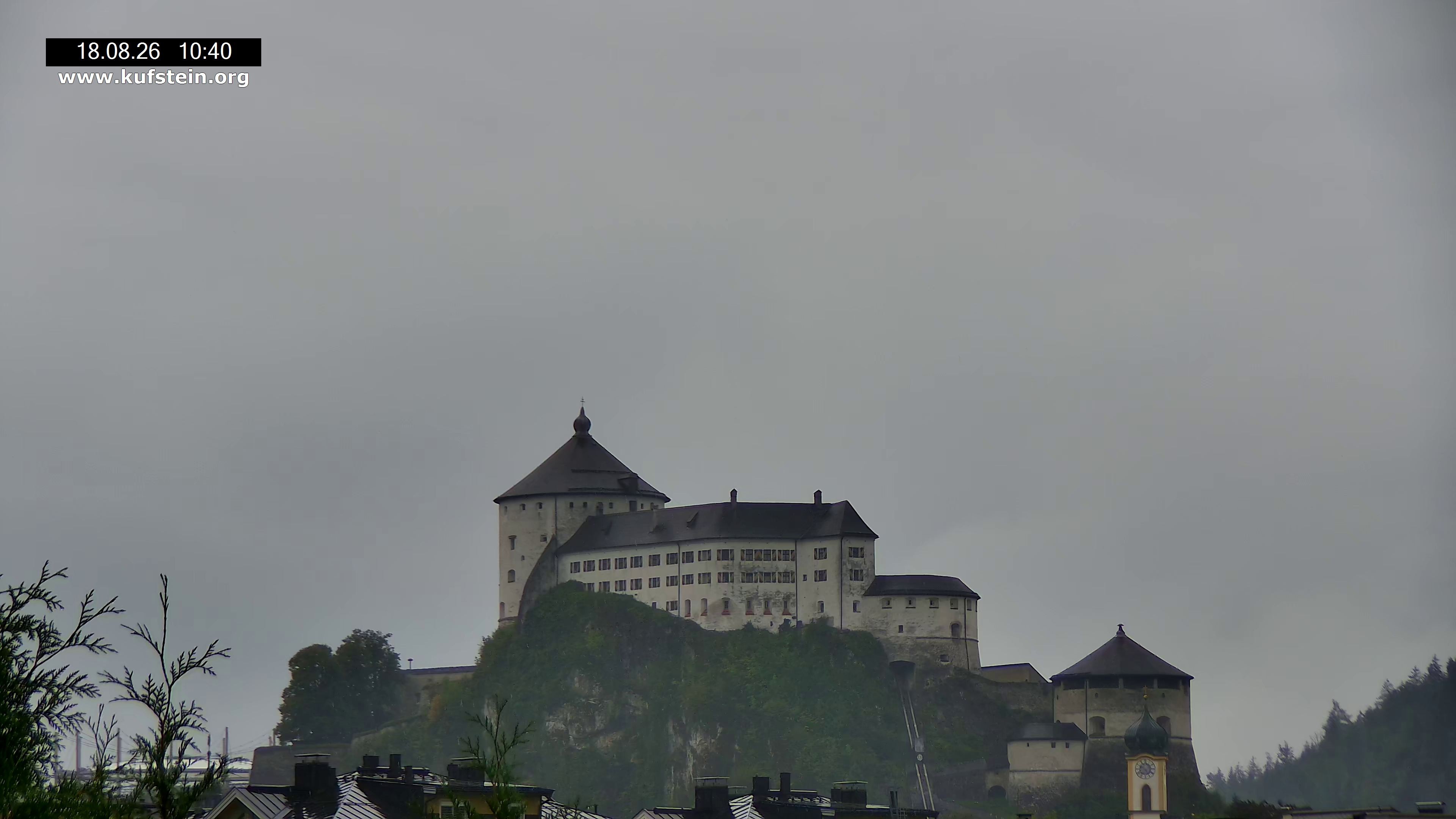 Archiv Foto Webcam Festung Kufstein