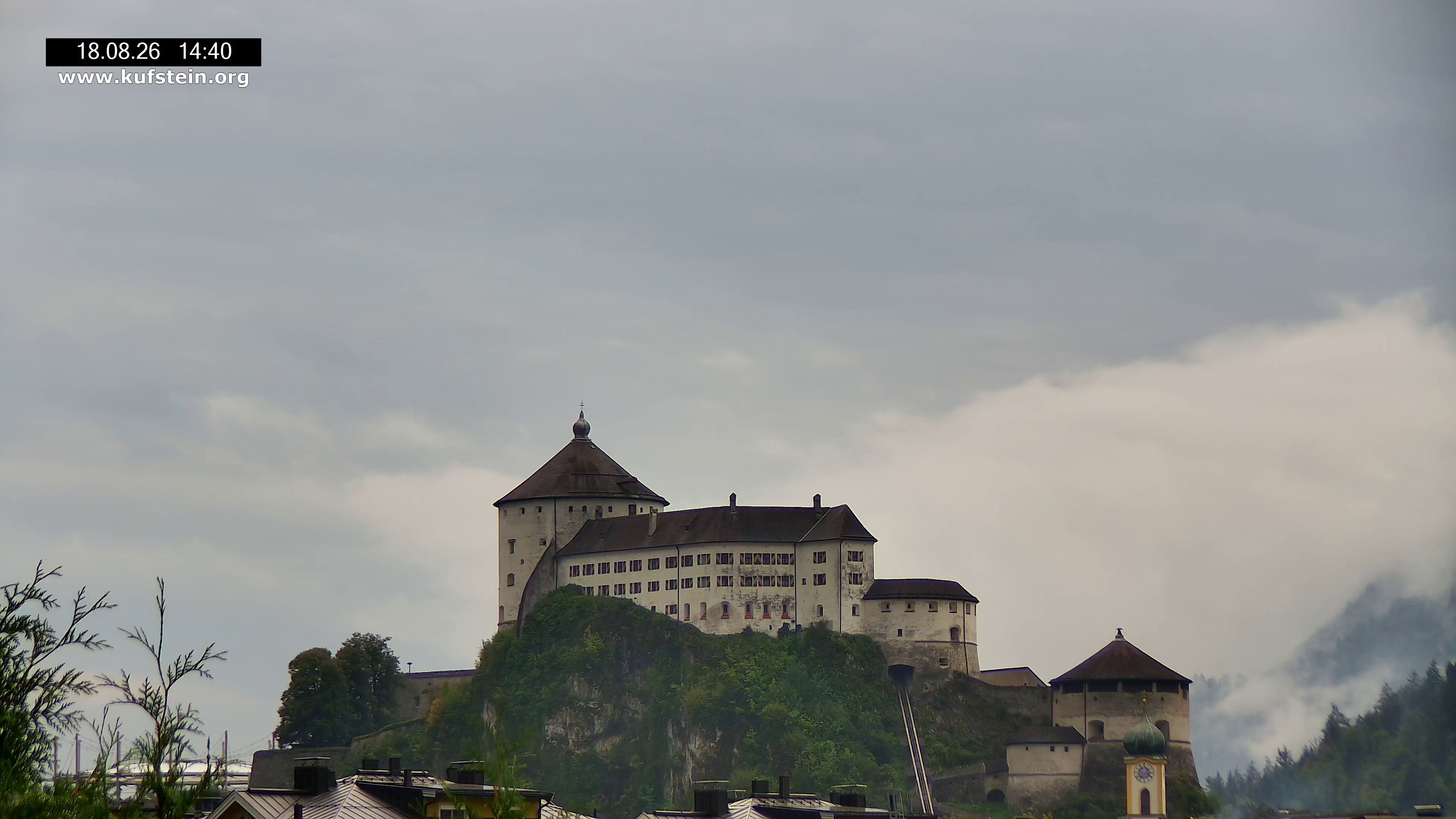 Archiv Foto Webcam Festung Kufstein
