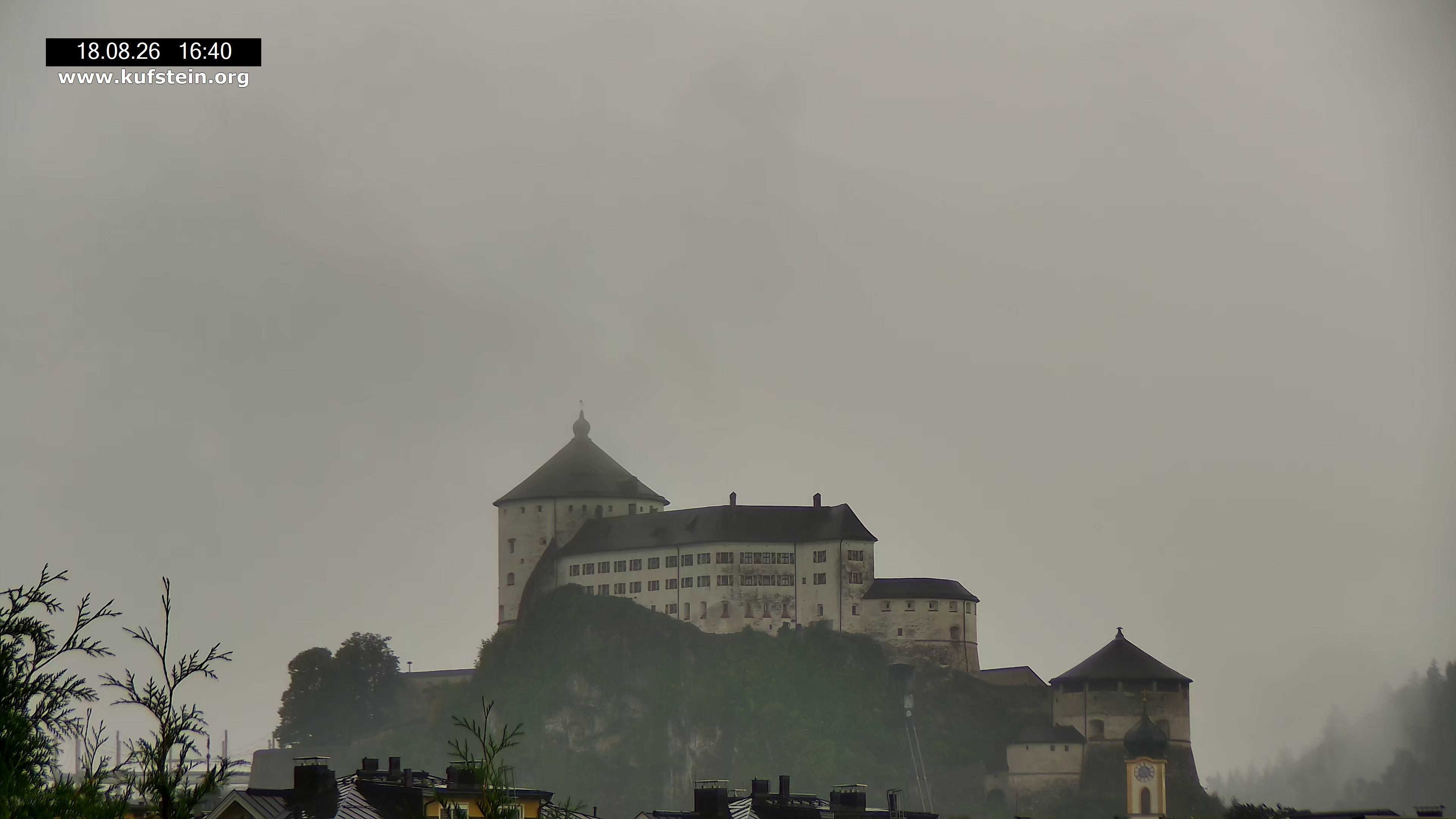 Archiv Foto Webcam Festung Kufstein