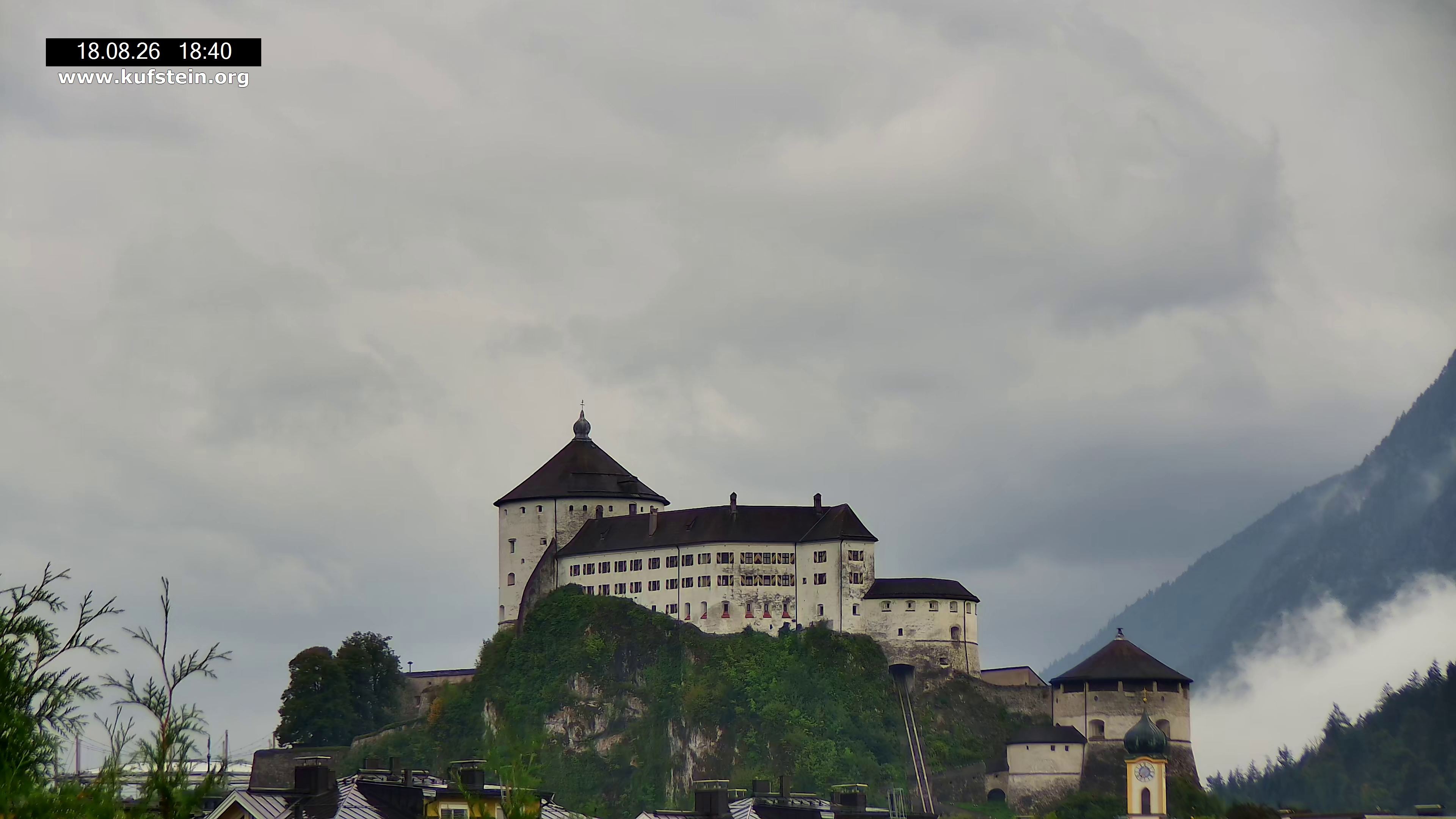 Archiv Foto Webcam Festung Kufstein