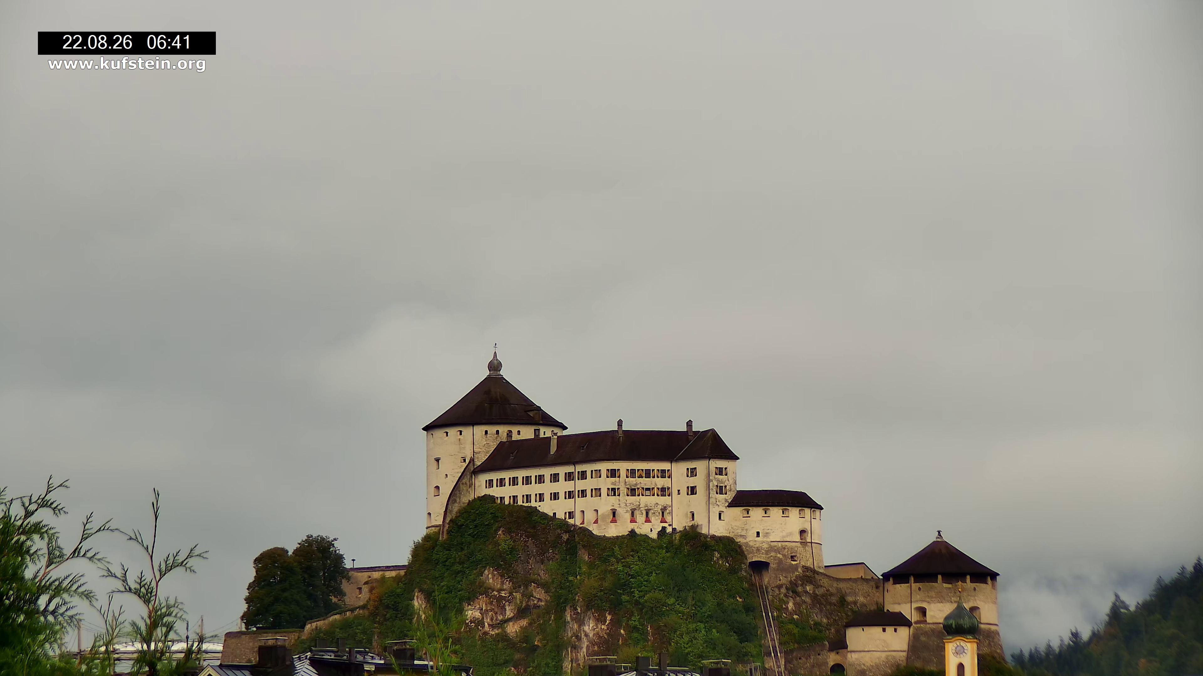 Archiv Foto Webcam Festung Kufstein