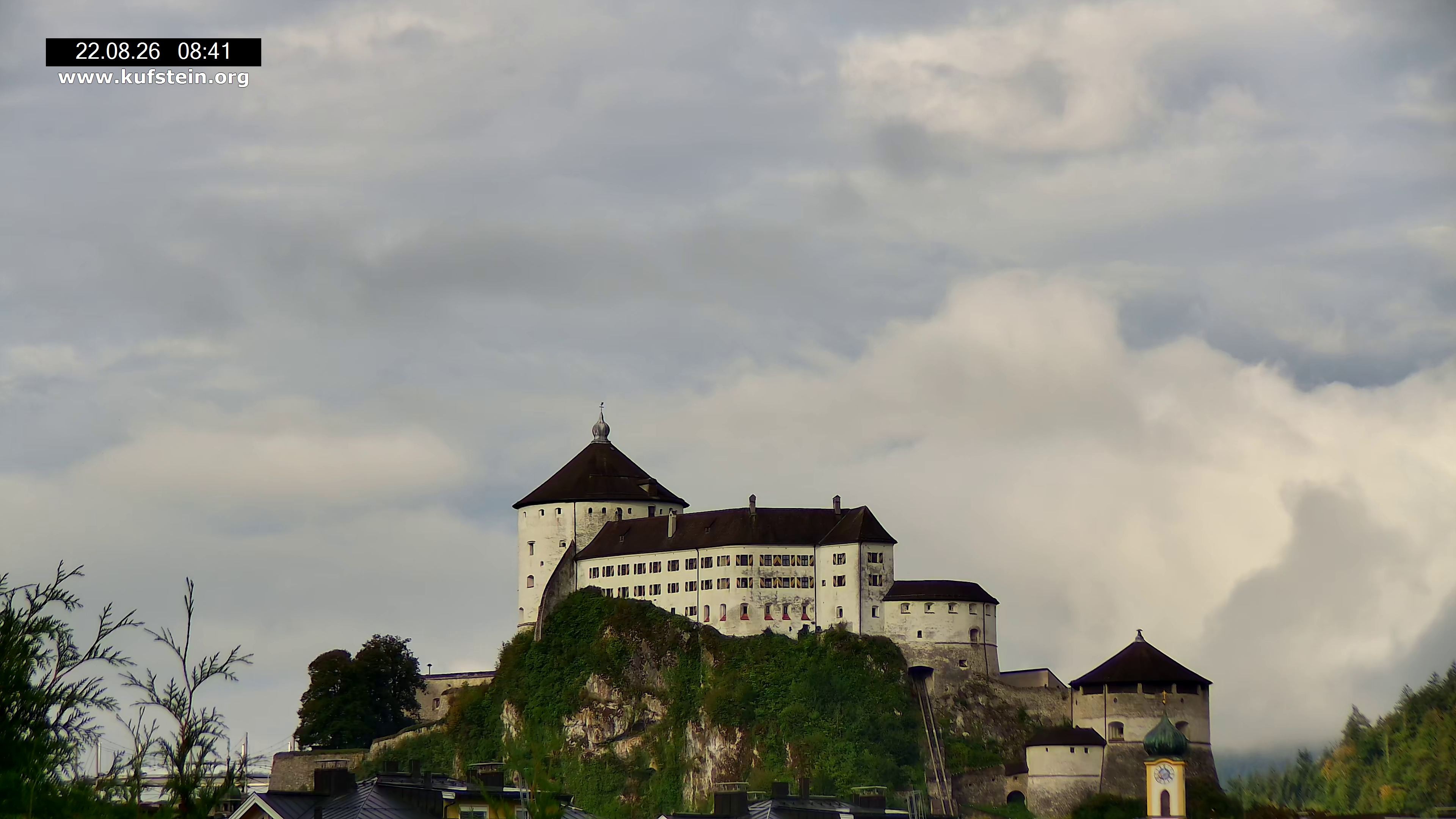 Archiv Foto Webcam Festung Kufstein