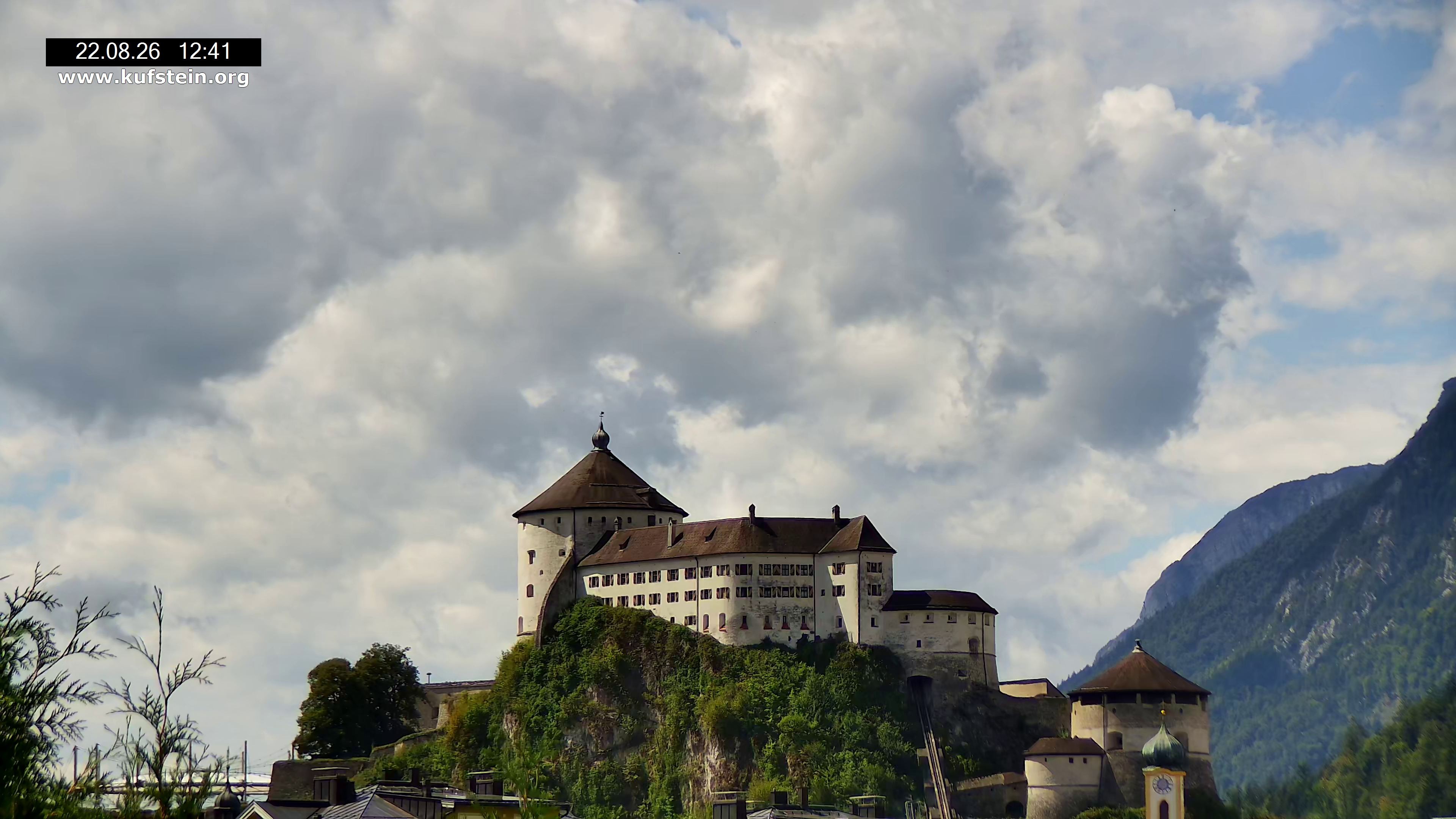 Archiv Foto Webcam Festung Kufstein