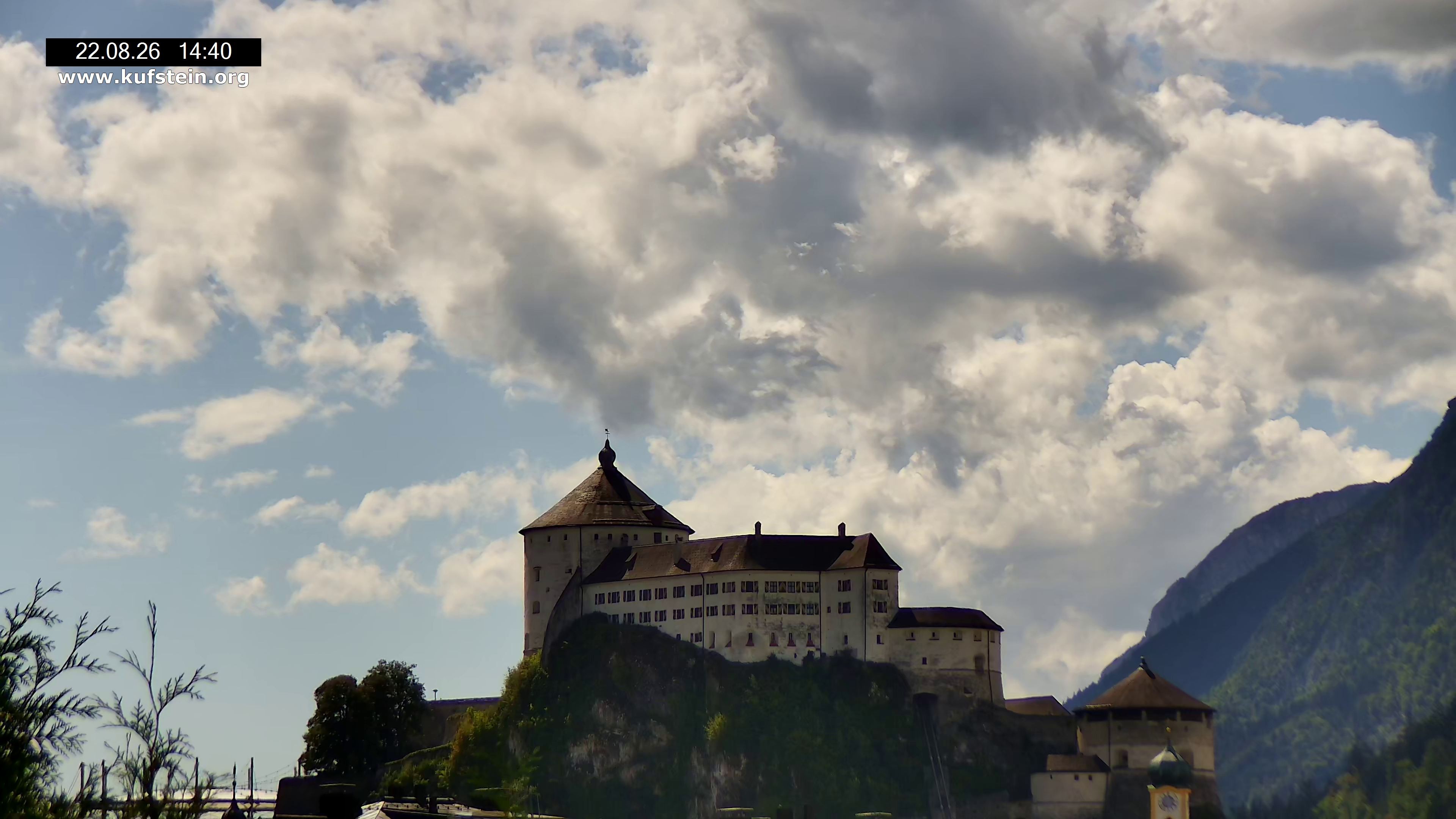 Archiv Foto Webcam Festung Kufstein