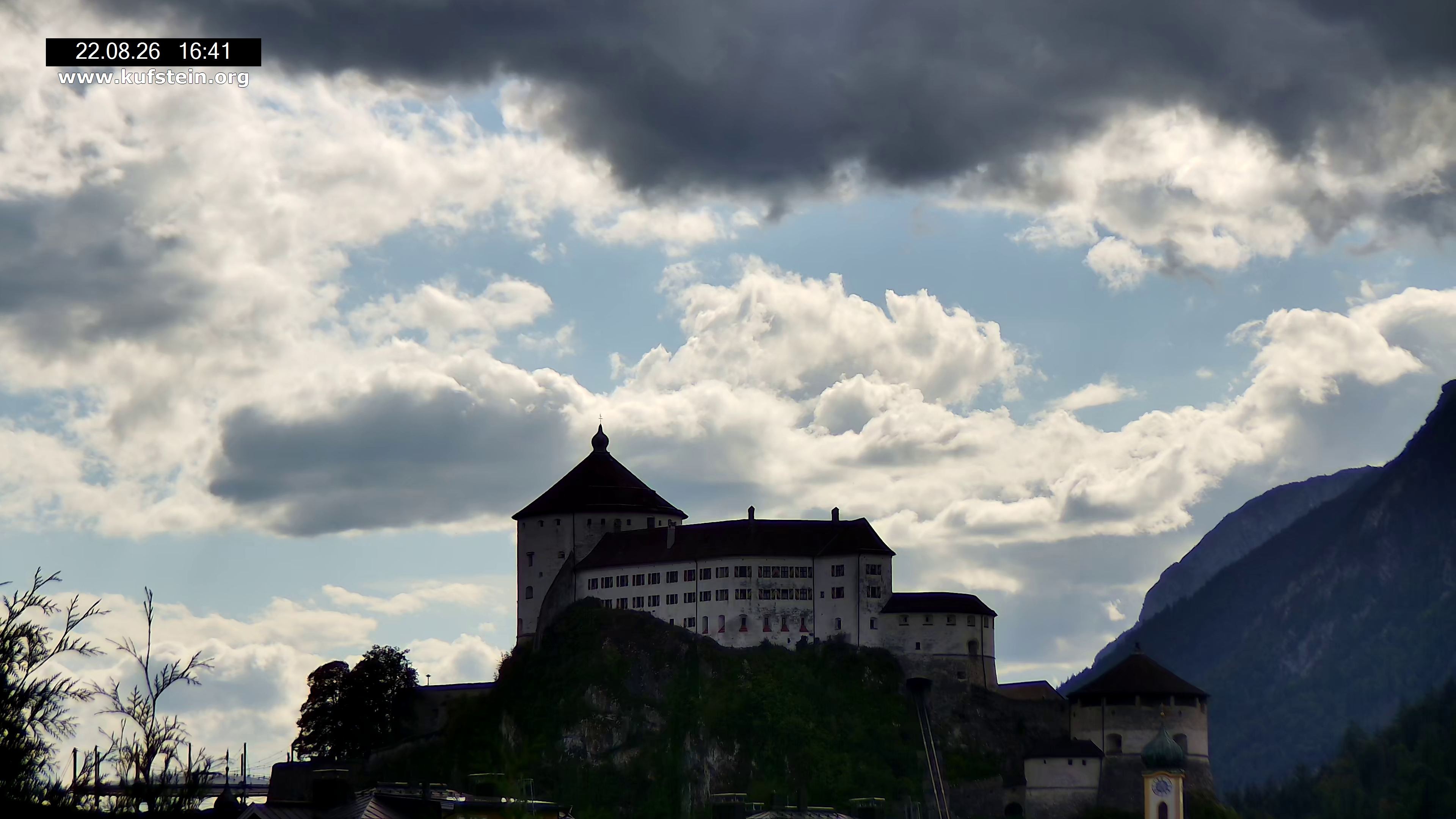 Archiv Foto Webcam Festung Kufstein