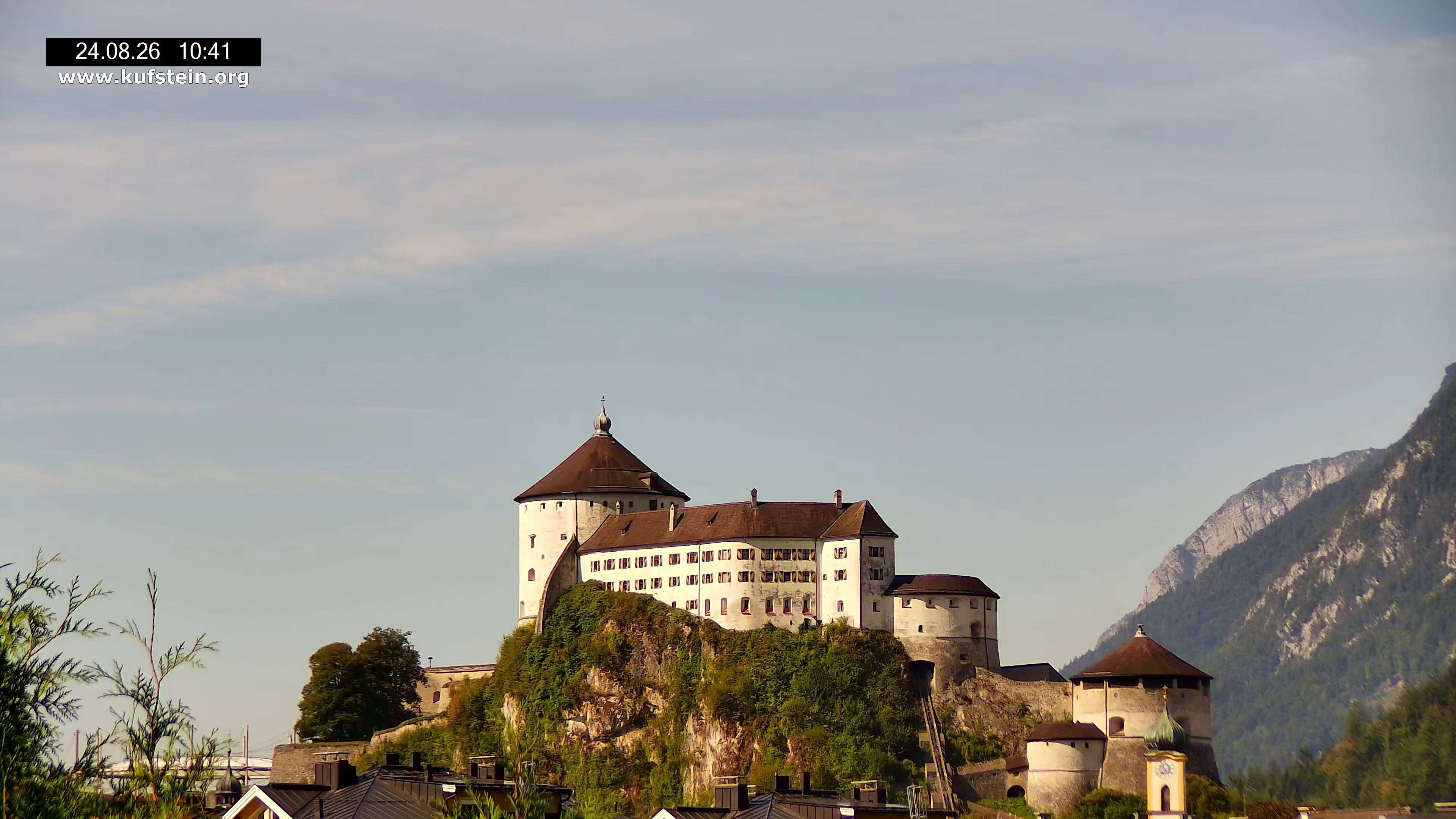 Archived image Webcam Kufstein Fortress