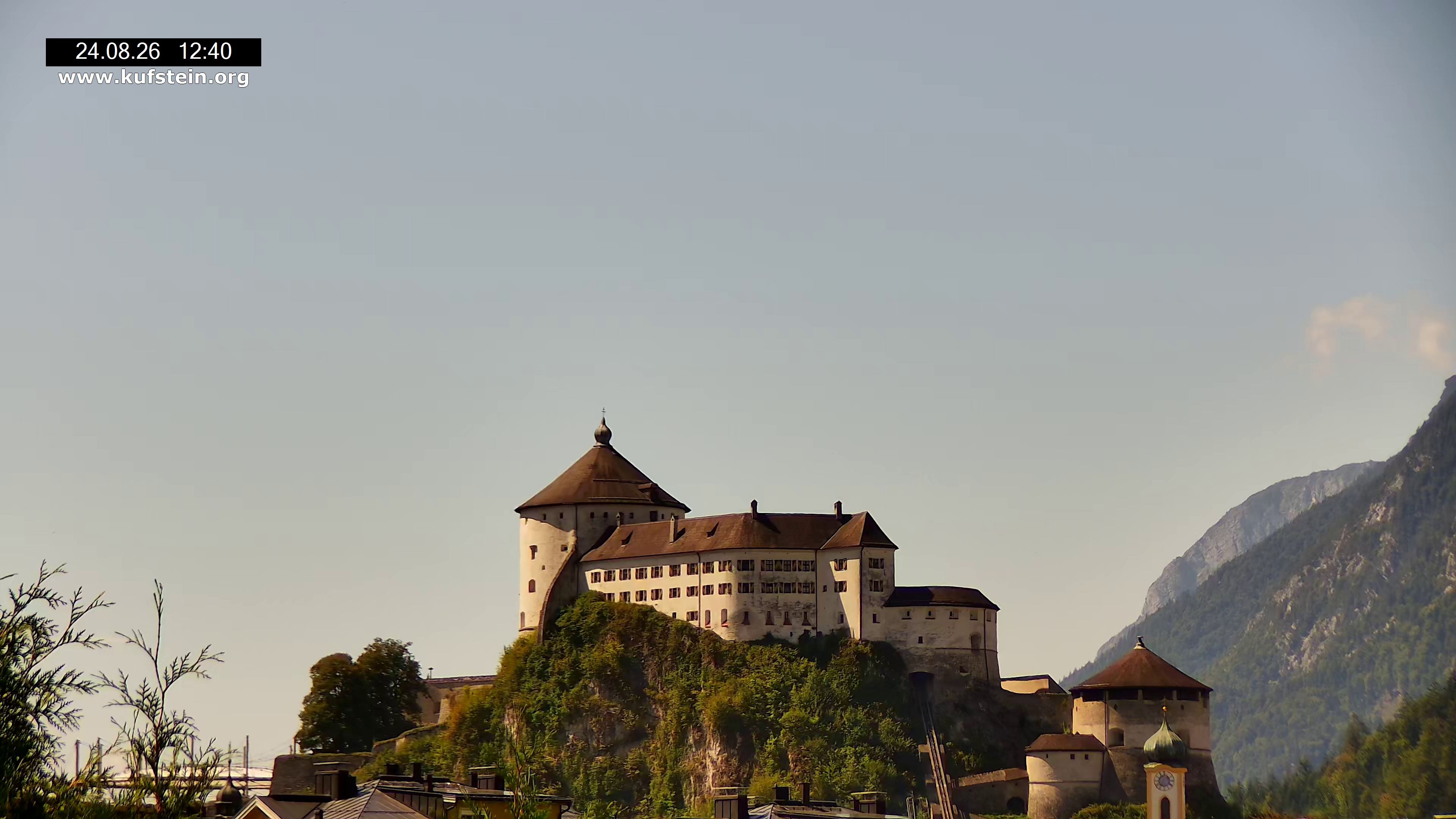 Archived image Webcam Kufstein Fortress