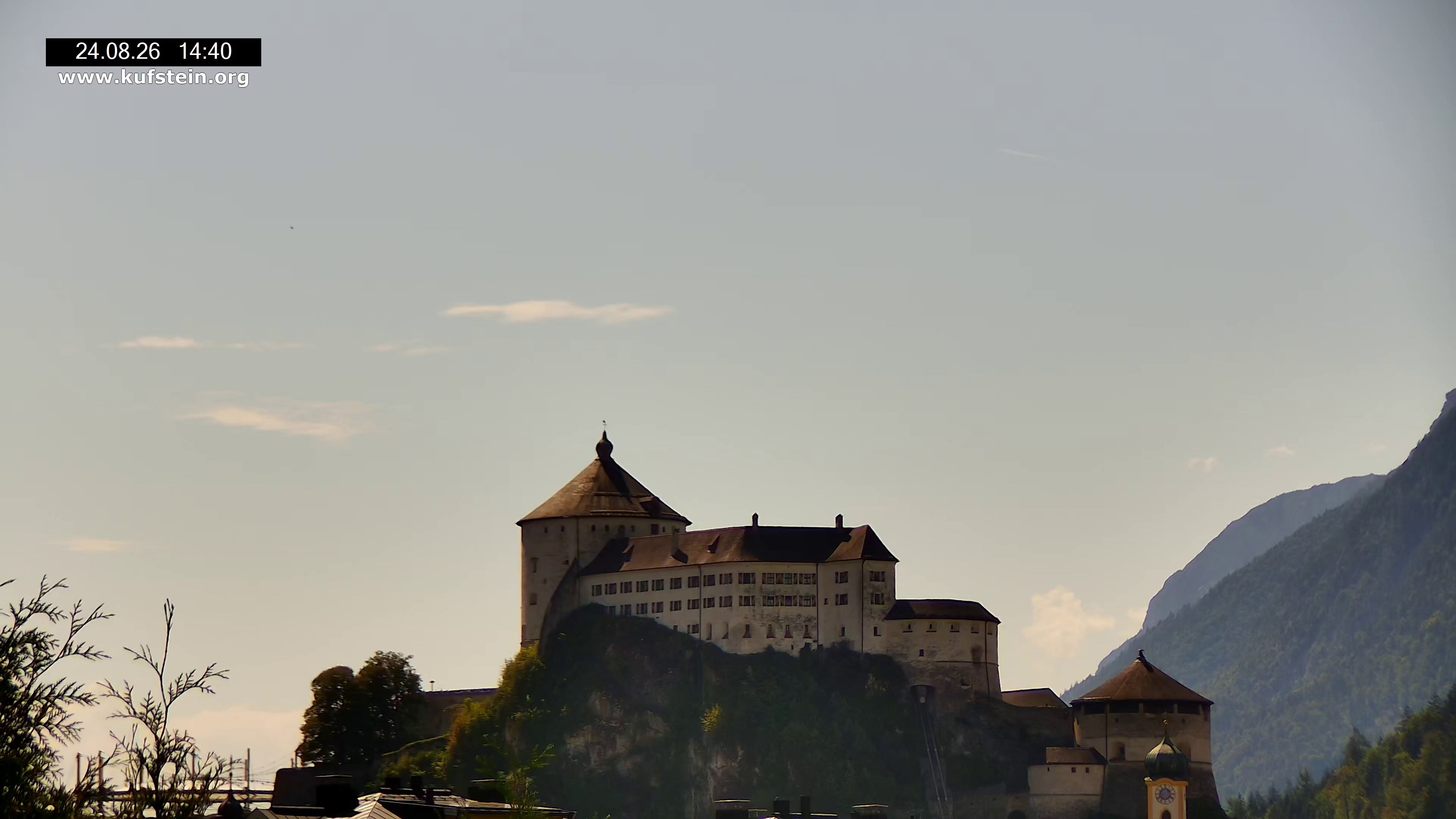 Archived image Webcam Kufstein Fortress