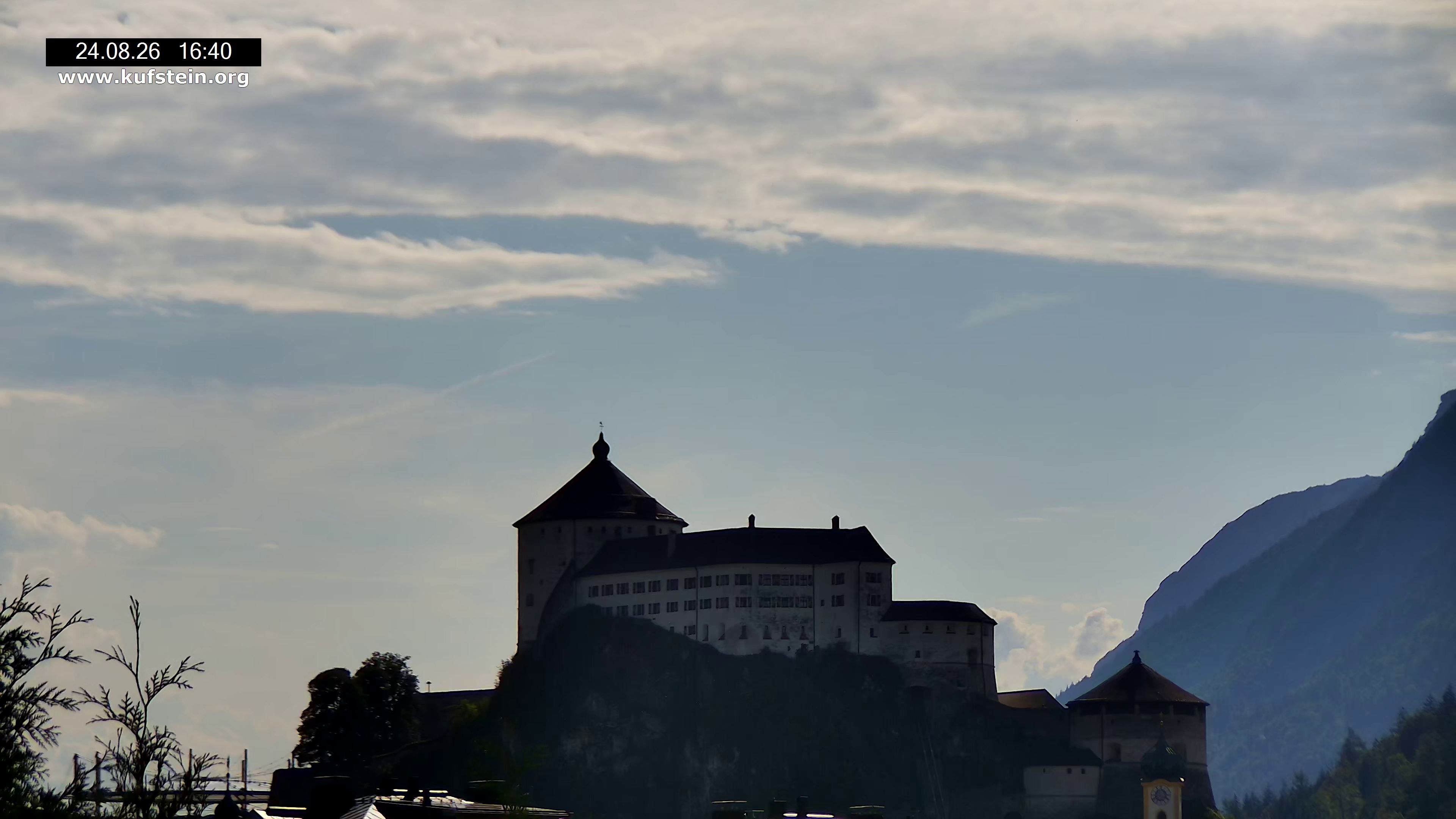 Archived image Webcam Kufstein Fortress
