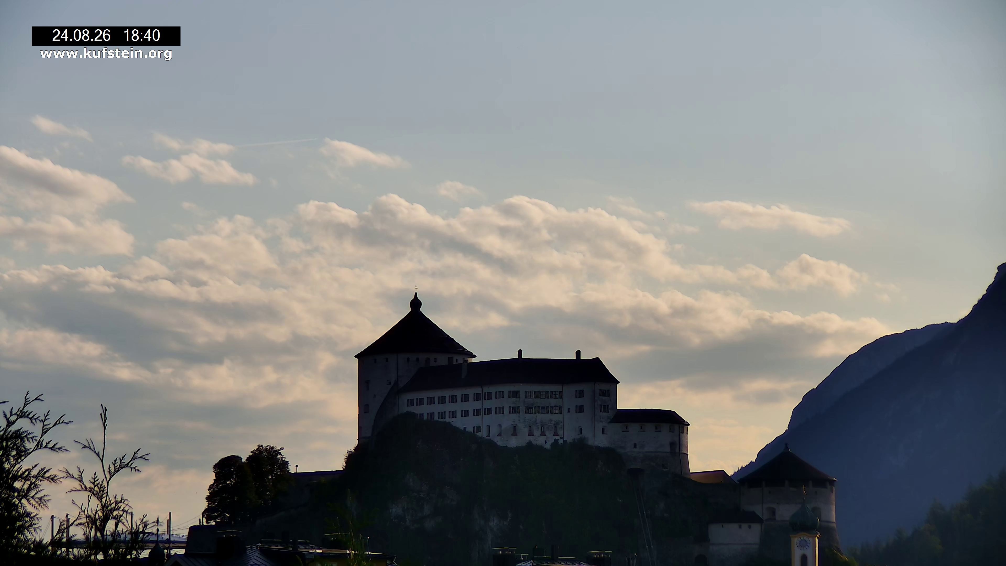 Archiv Foto Webcam Festung Kufstein