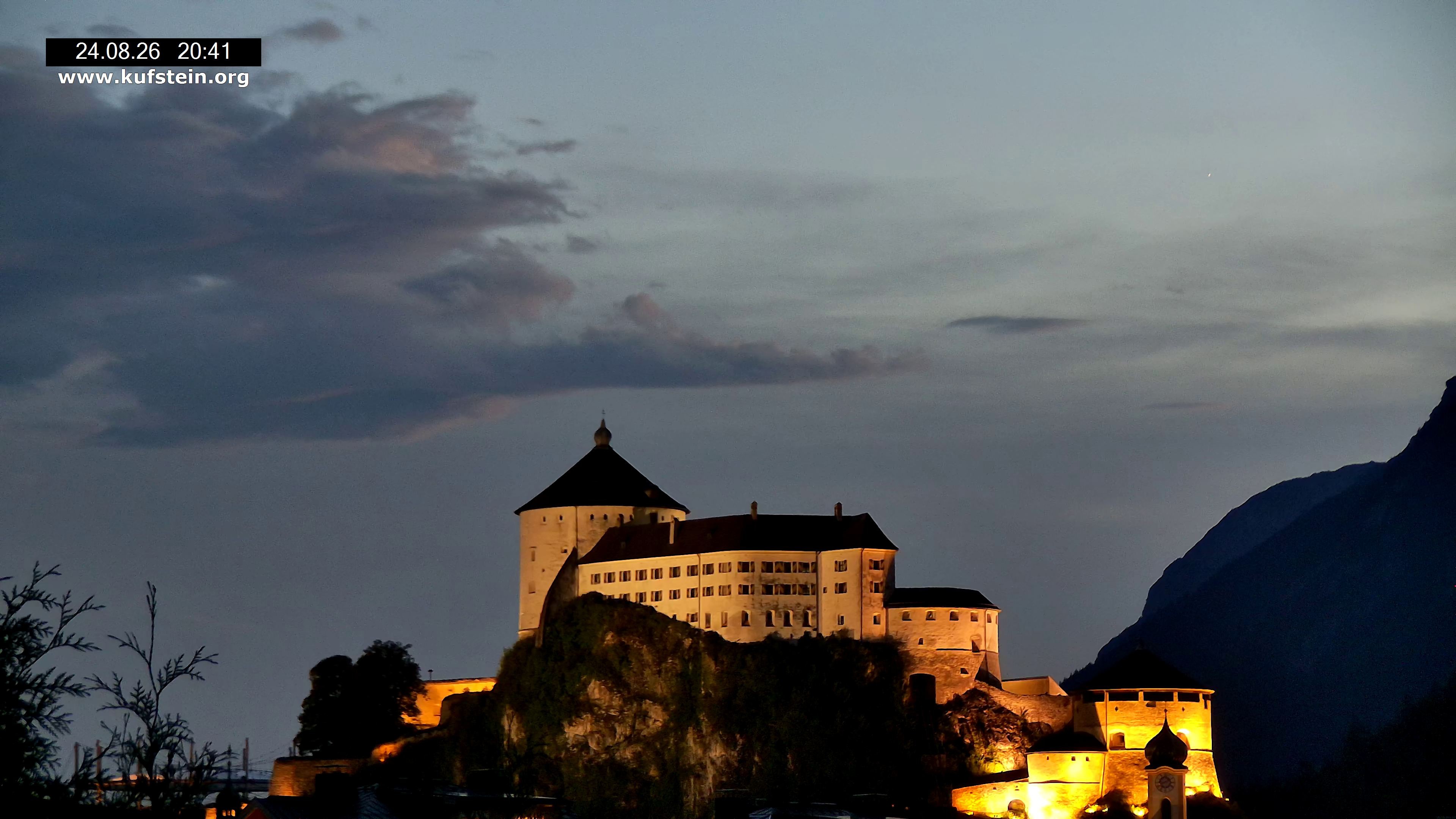 Archived image Webcam Kufstein Fortress