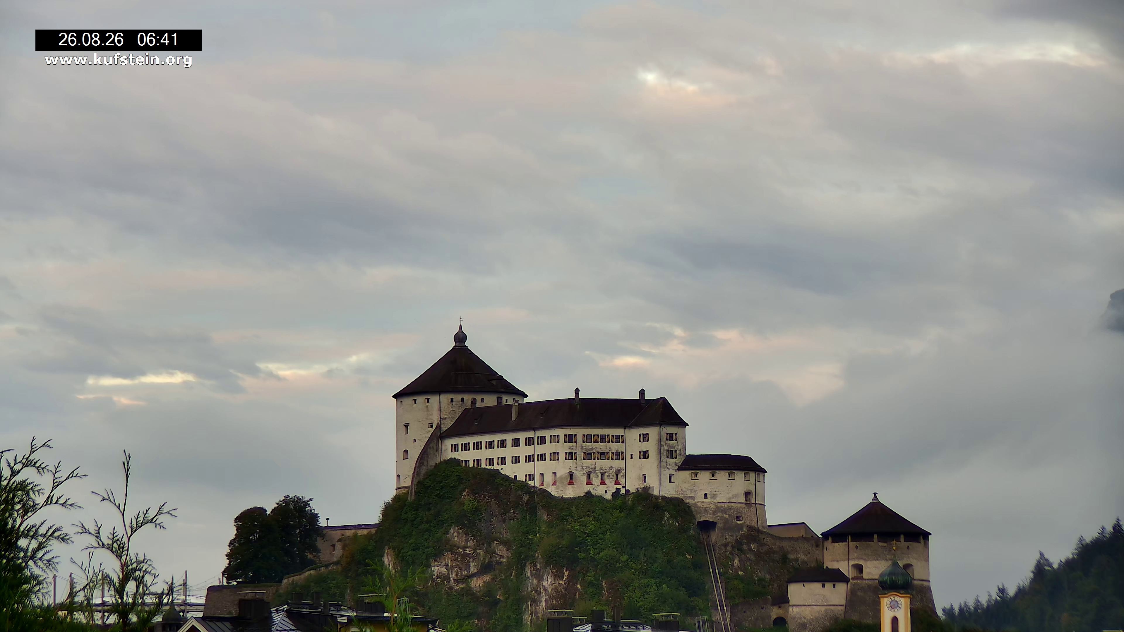 Archived image Webcam Kufstein Fortress