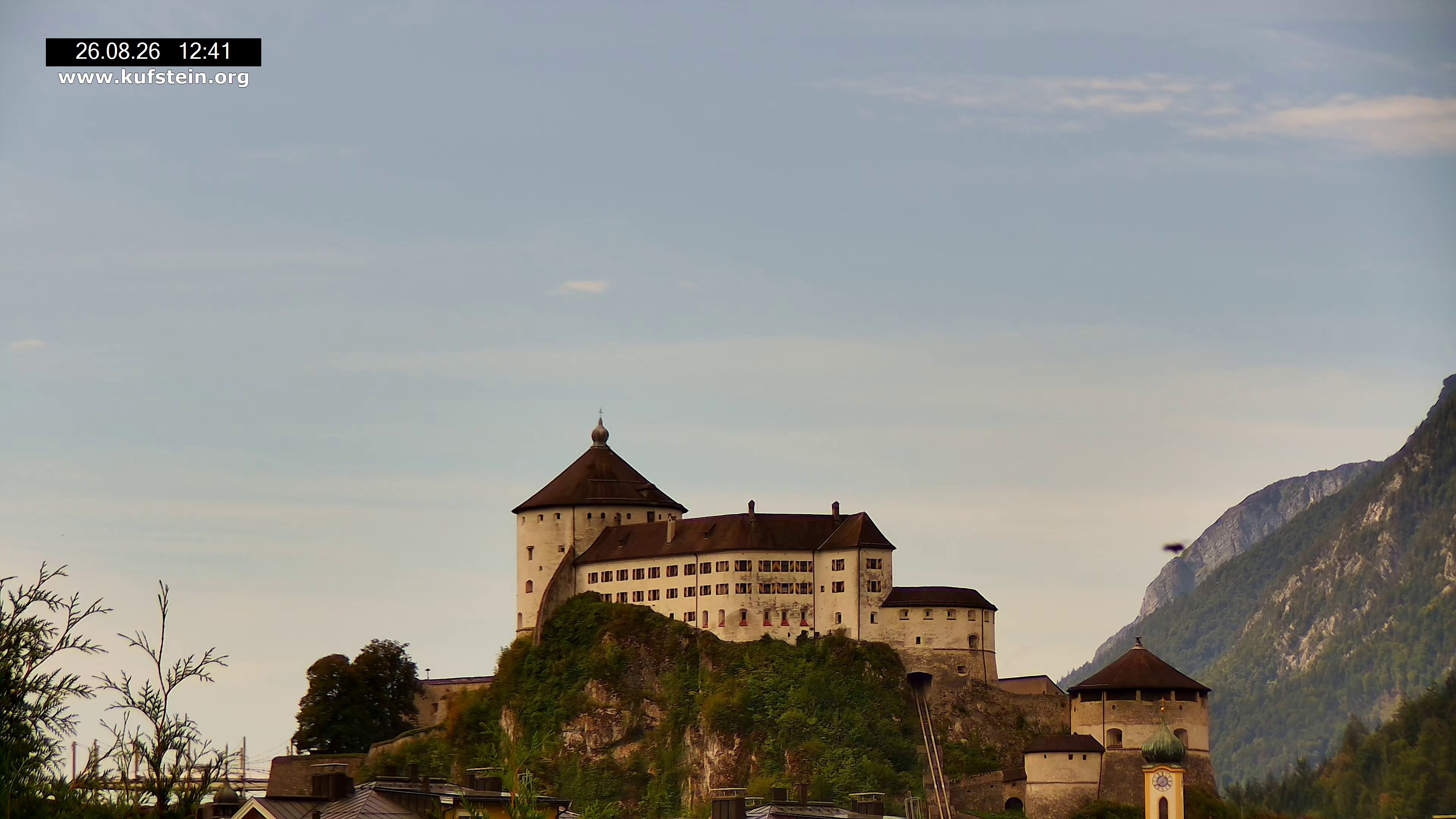Archived image Webcam Kufstein Fortress