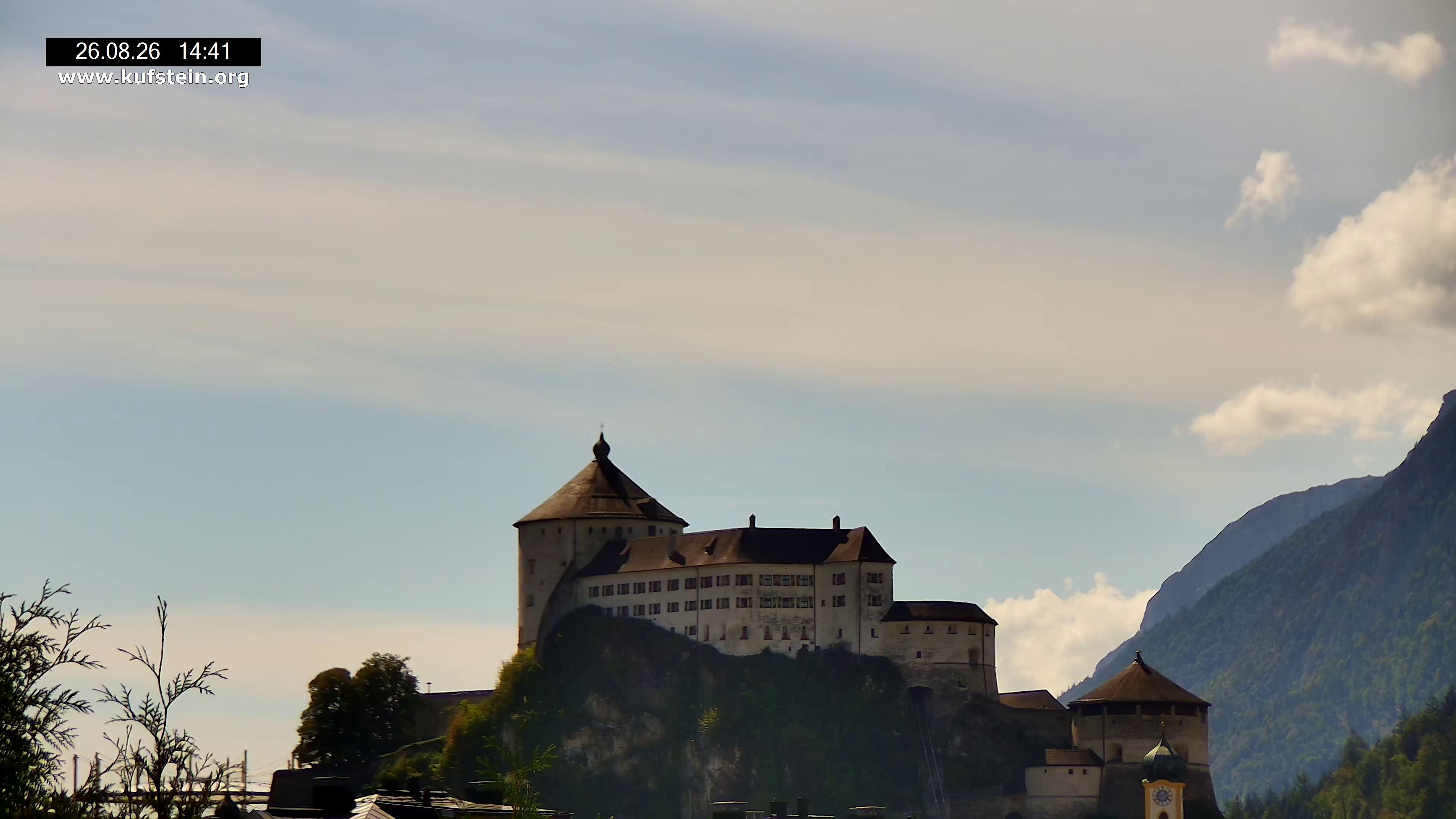 Archived image Webcam Kufstein Fortress