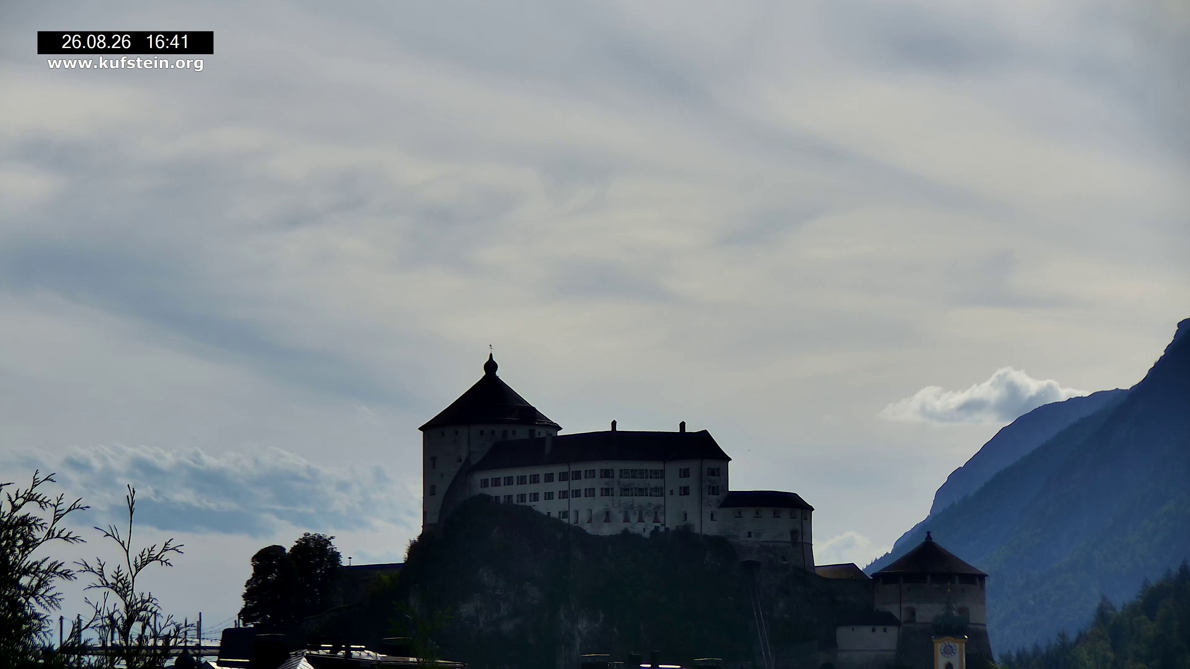 Archived image Webcam Kufstein Fortress
