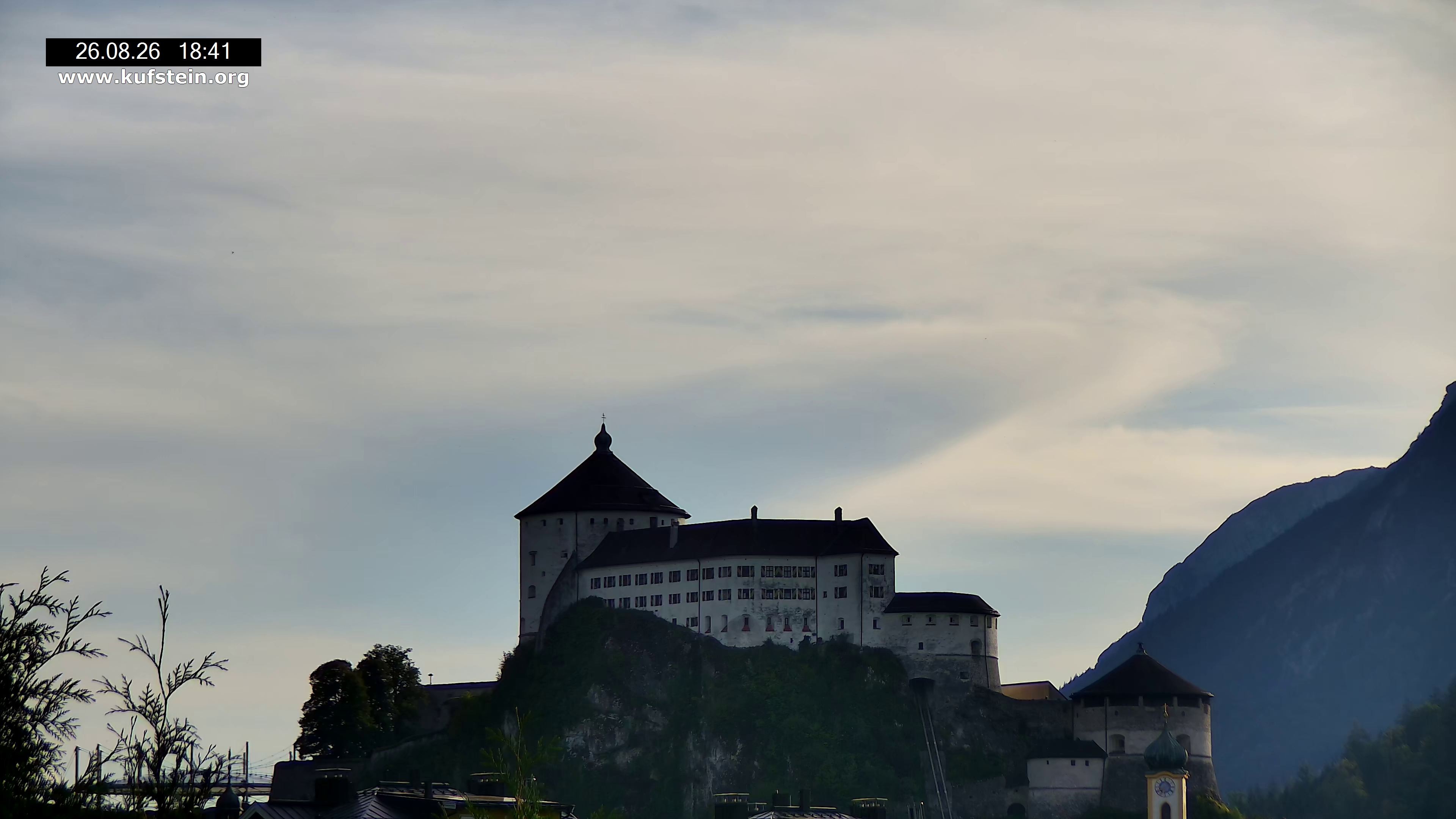 Archived image Webcam Kufstein Fortress
