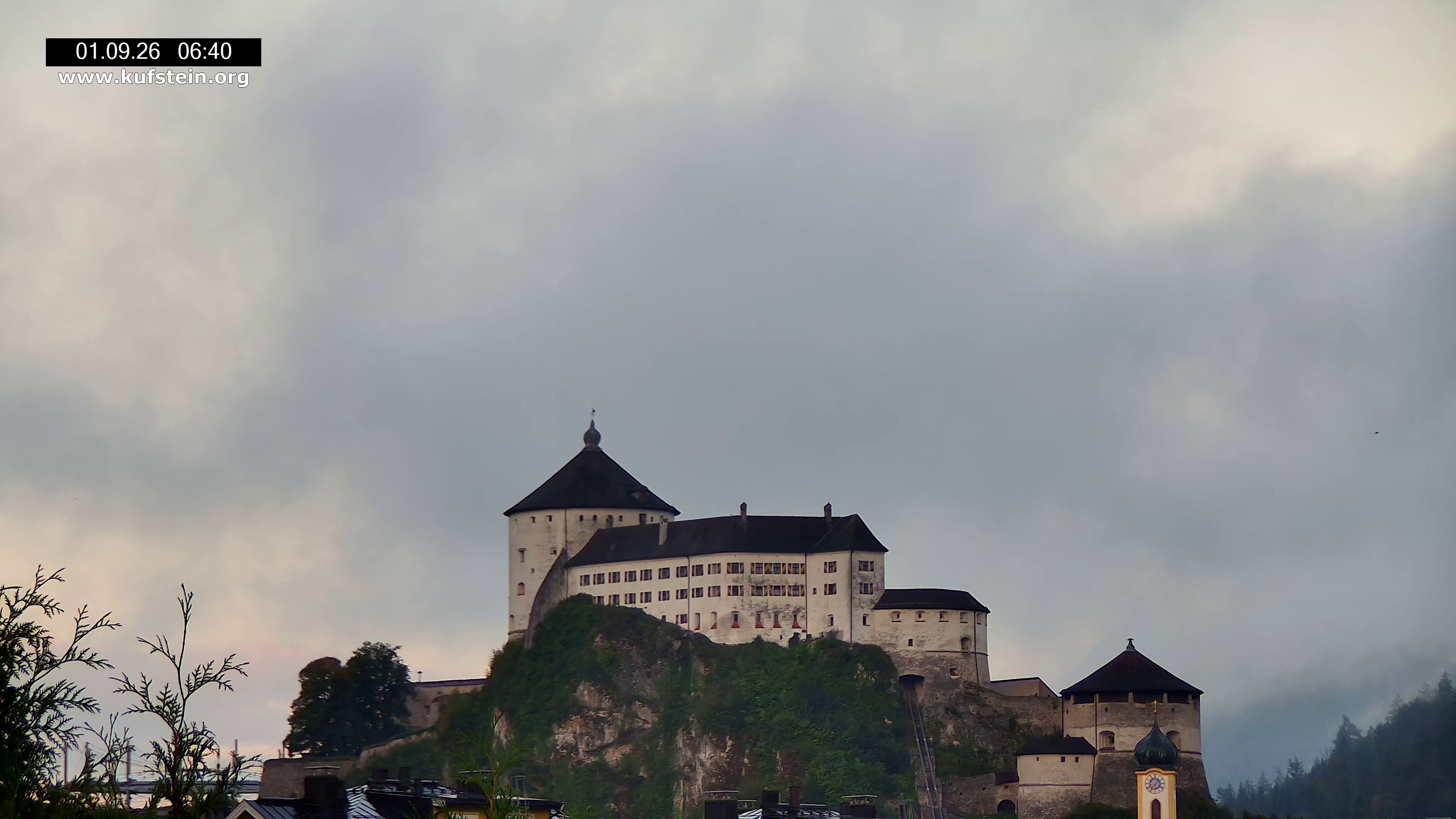 Archiv Foto Webcam Festung Kufstein
