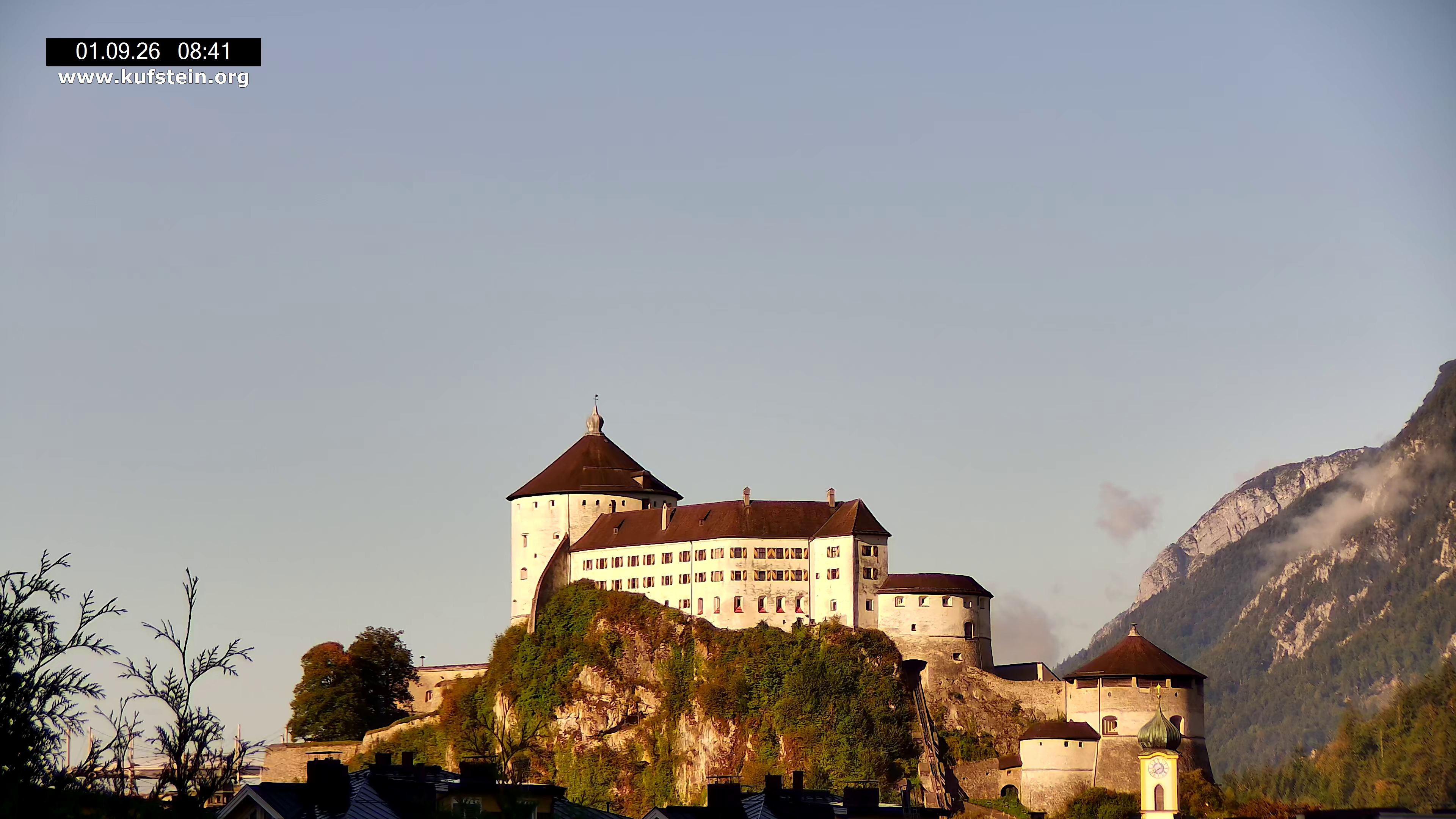 Archiv Foto Webcam Festung Kufstein
