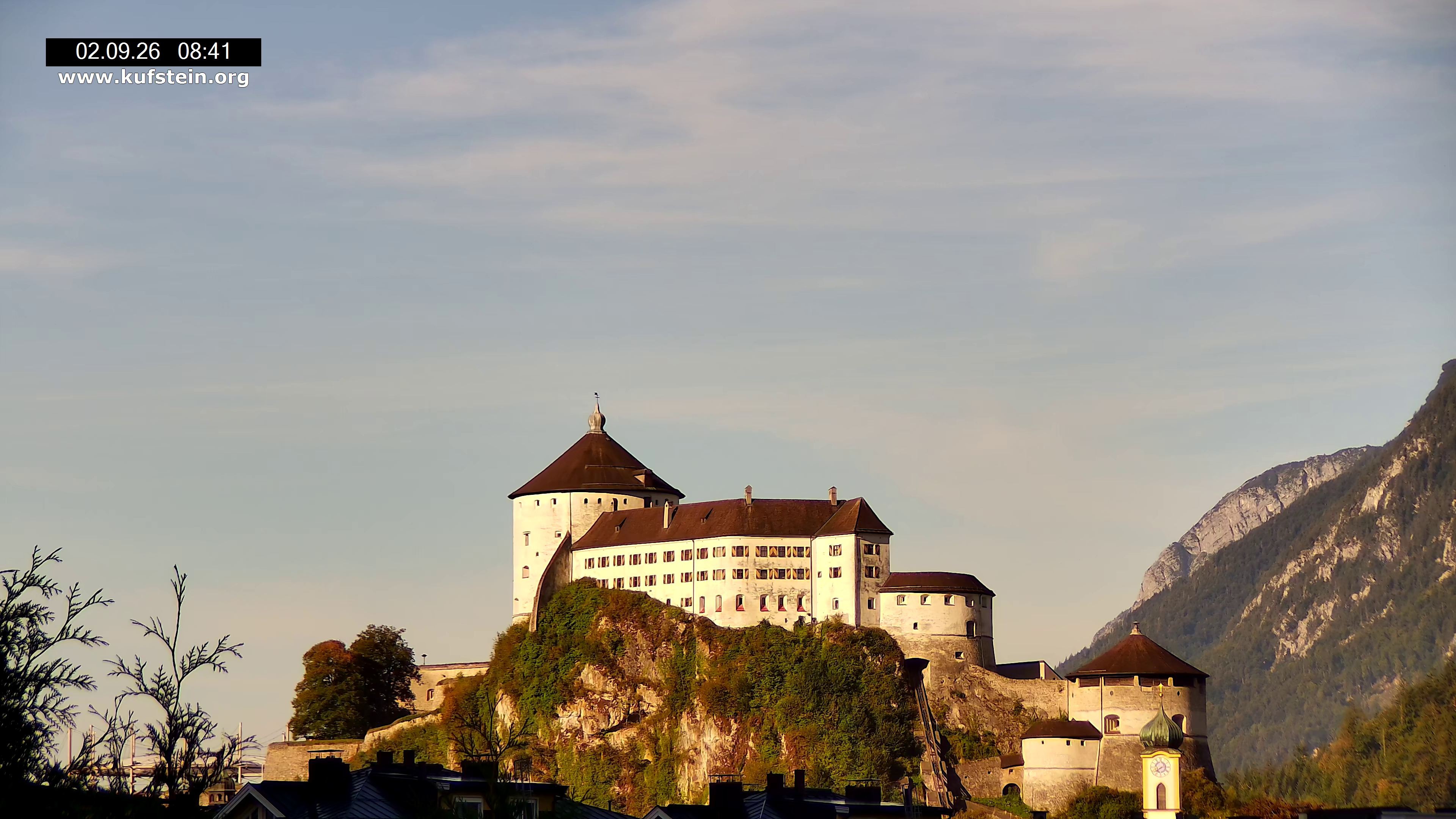 Archiv Foto Webcam Festung Kufstein